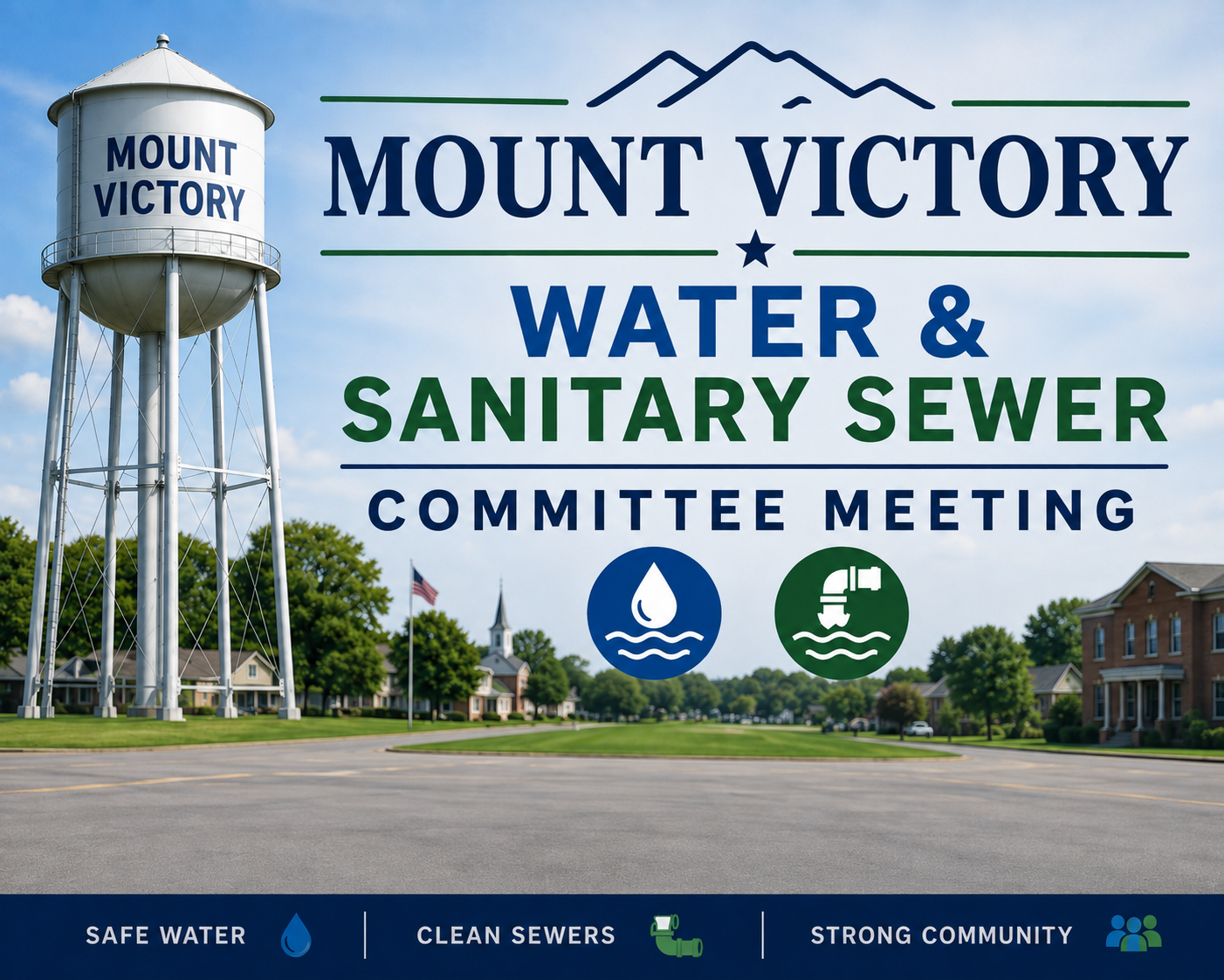 Water & Sanitary sewer