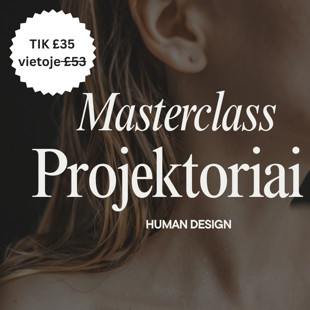 Masterclass PROJEKTORIAI