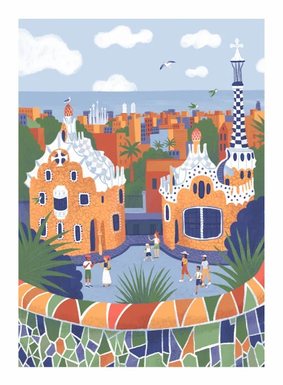 PARK GÜELL / Laufer