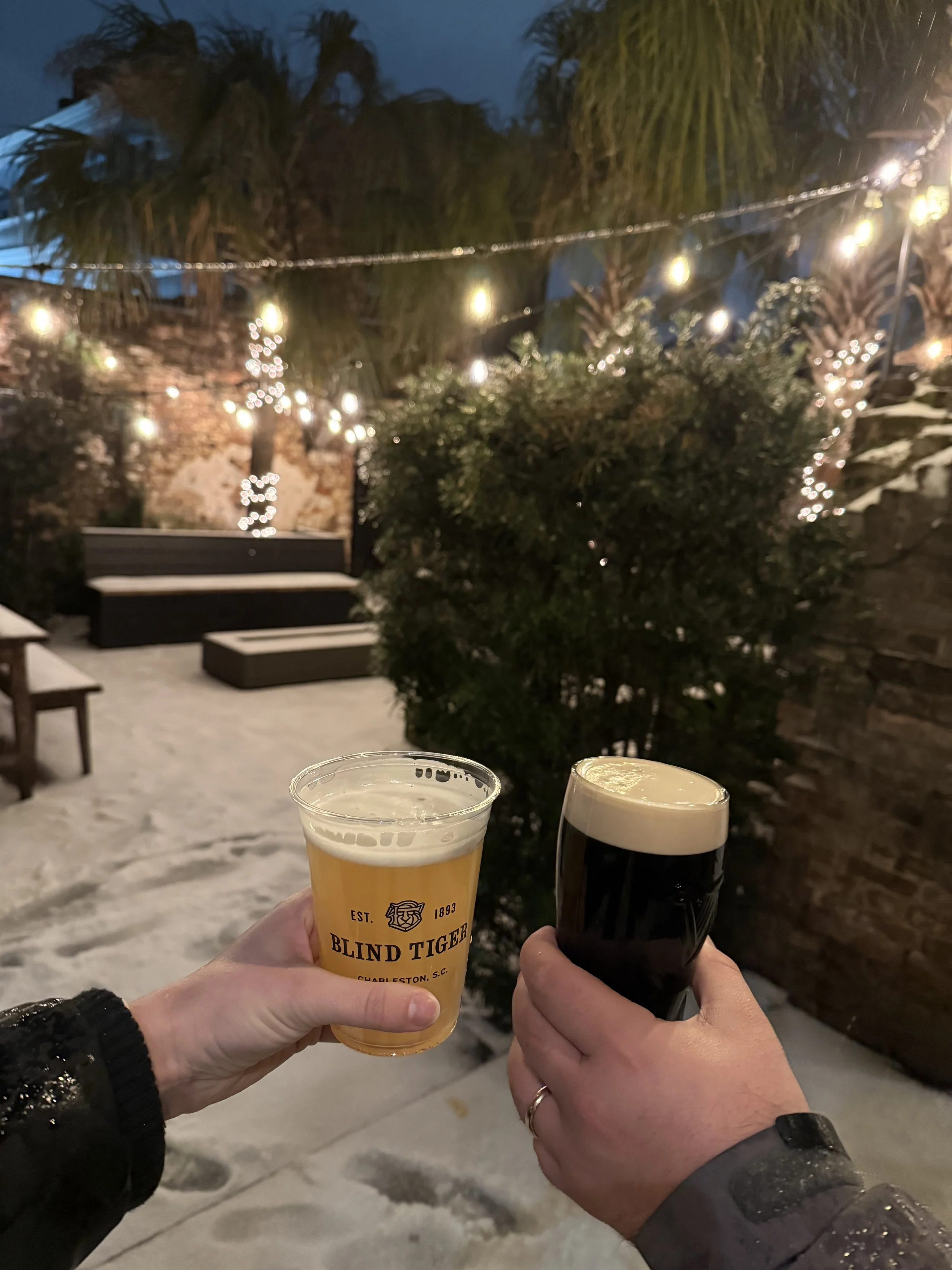 Blind Tiger - snow day!