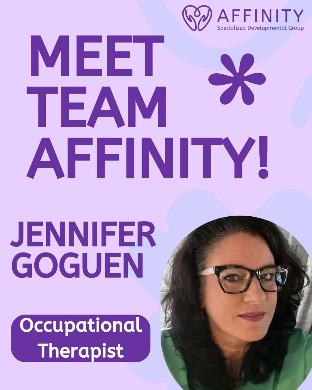 Meet our amazing occupational therapist (OT) Jennifer Goguen! At Affinity Group, Jennifer is part of our incredible multidisciplinary team, providing support to children and families navigating a range of developmental needs. One of her favourite rol