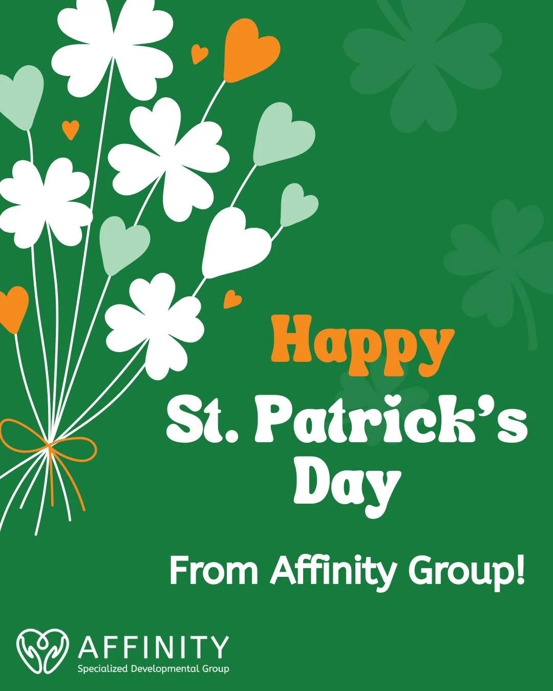 Happy St. Patrick's Day from Affinity Group! 🍀