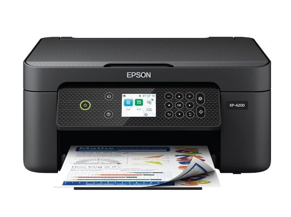 The Epson XP-4200 color inkjet printer.