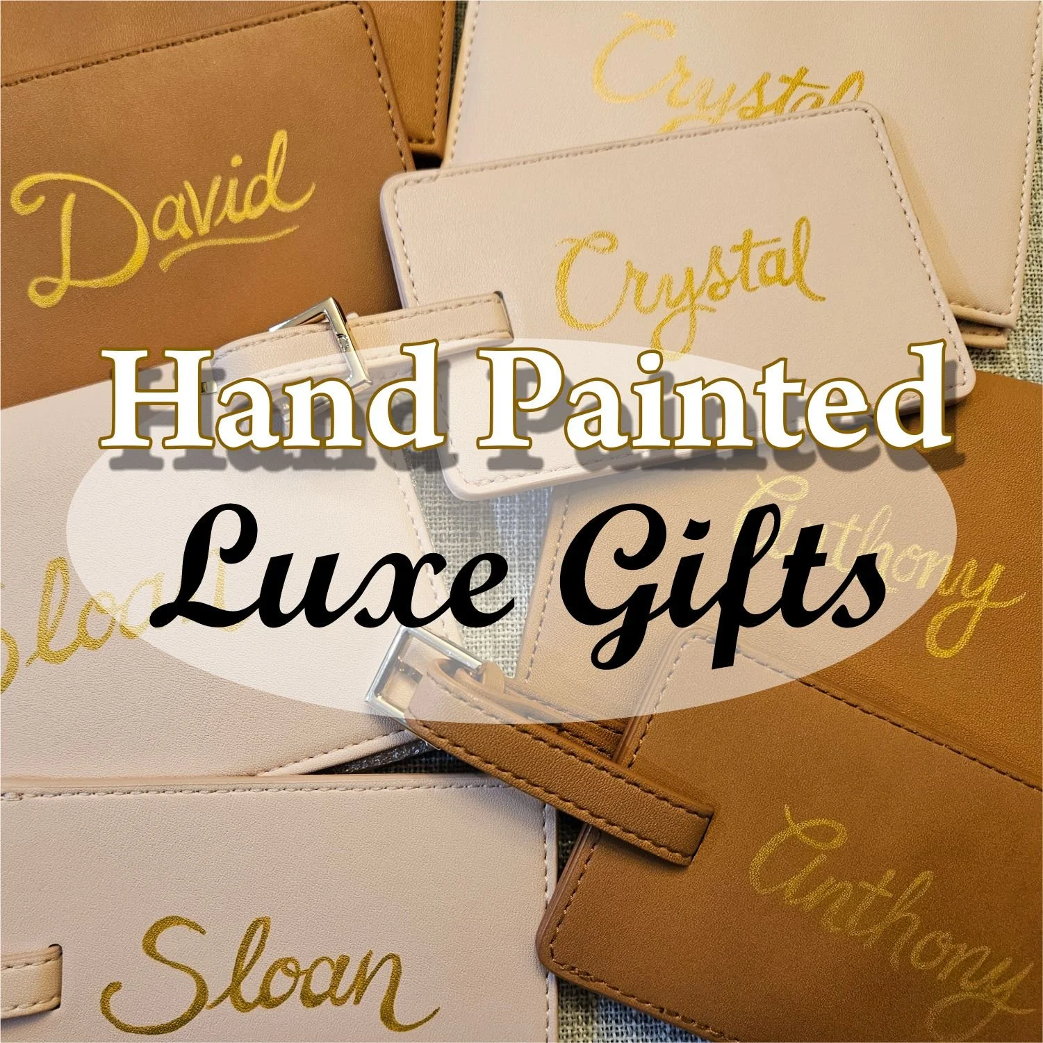 Customized gifts can be anything you want with monograms or cute art added, before or live.