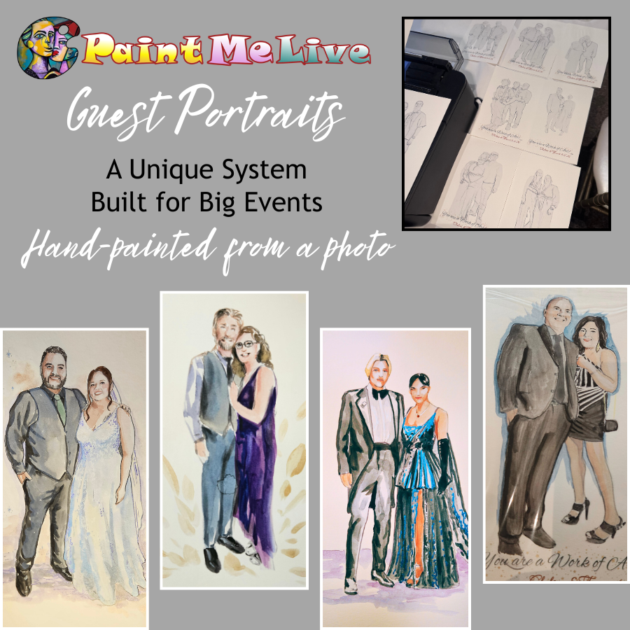 Paint Me Live Portrait System 