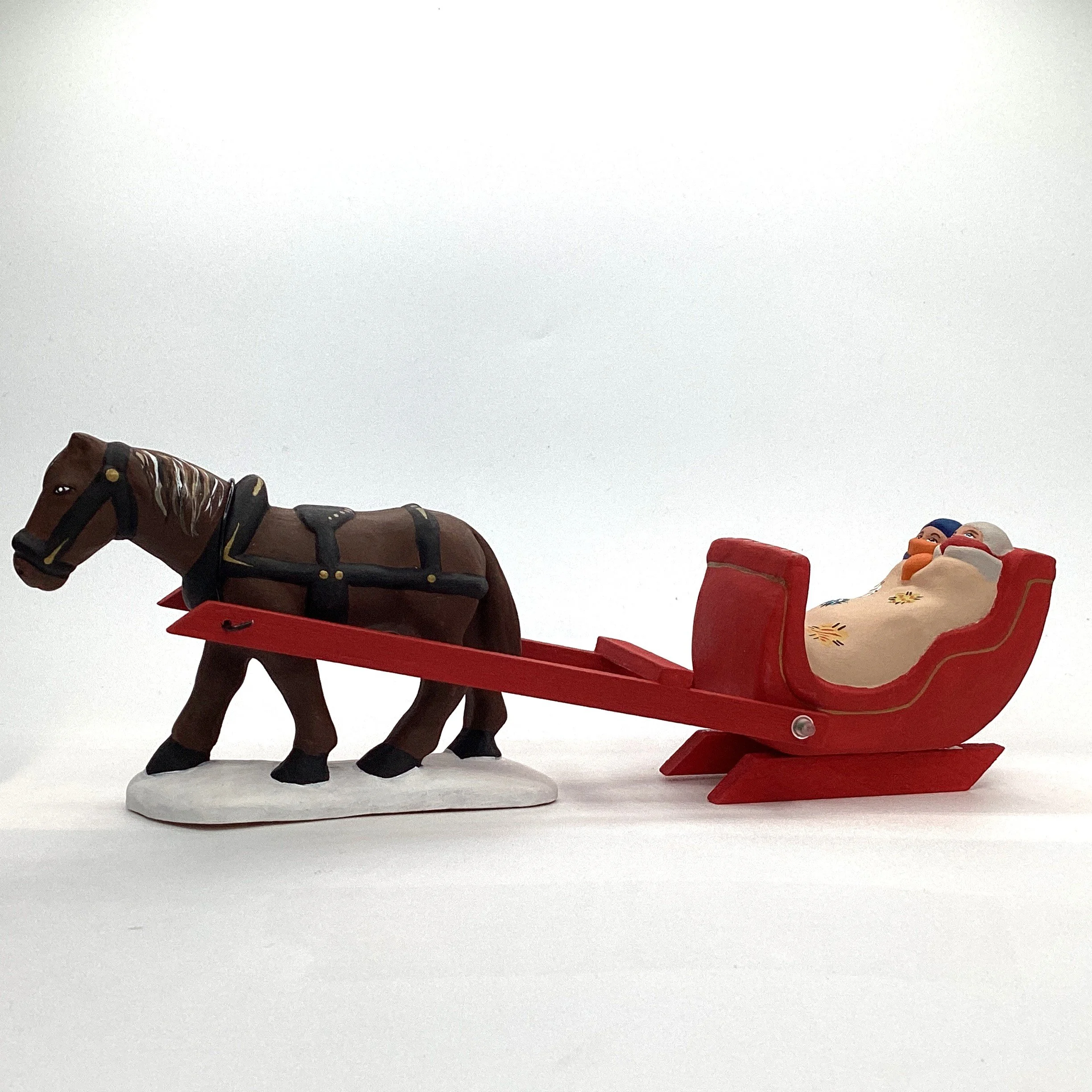 Carriole et cheval