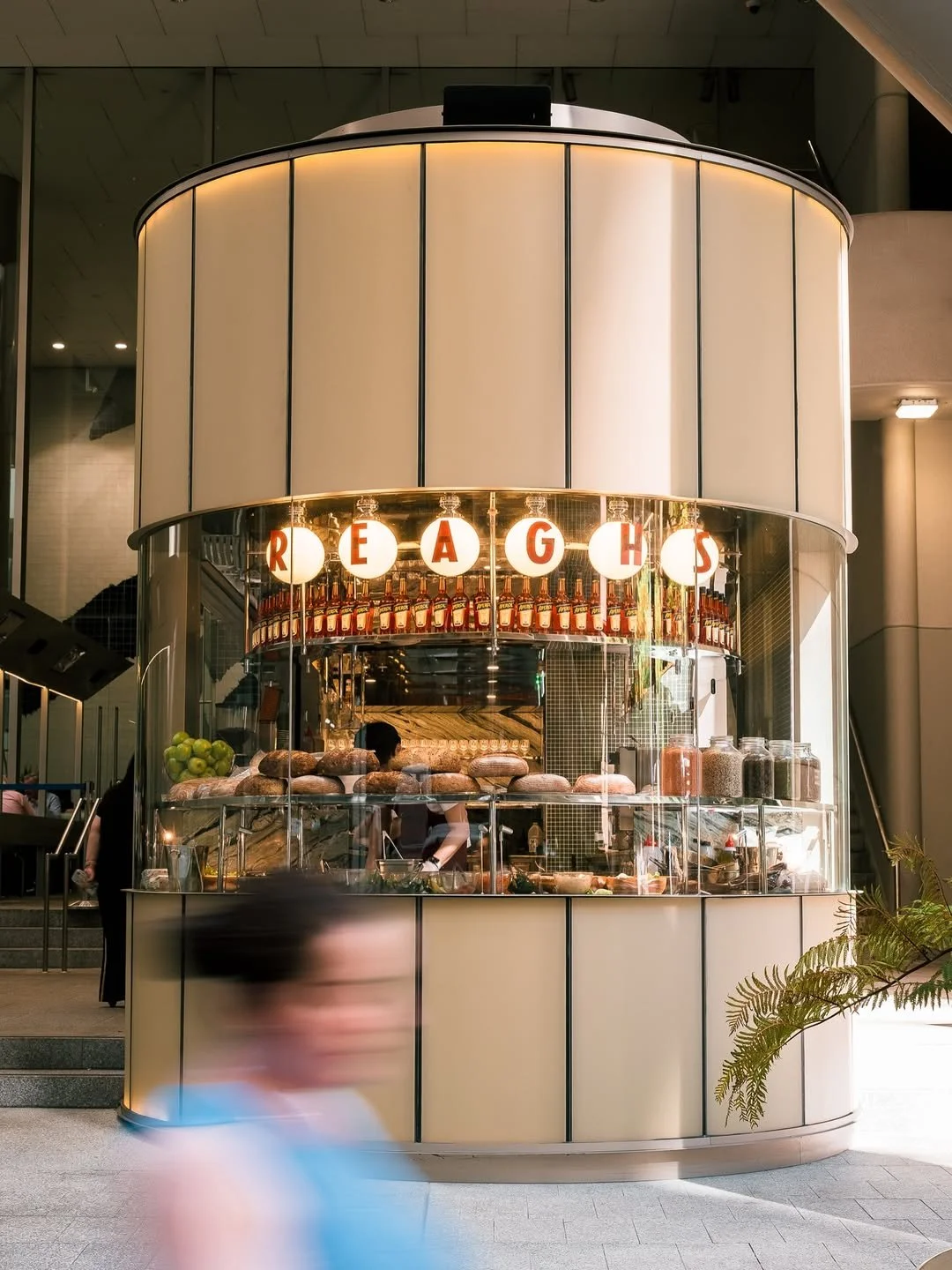 Reaghs Caffe Bar - Sydney Hospitality Branding