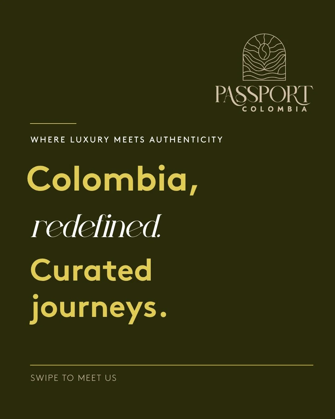 This is your sign to plan your Colombia getaway! 🛫
.
Cartagena. Medell&iacute;n. Coffee Region.
. 
.
Luxury is our signature. Your safety, our priority. Every journey, yours alone.
.
.
Comment "COLOMBIA" and we'll DM you our exclusive Pass