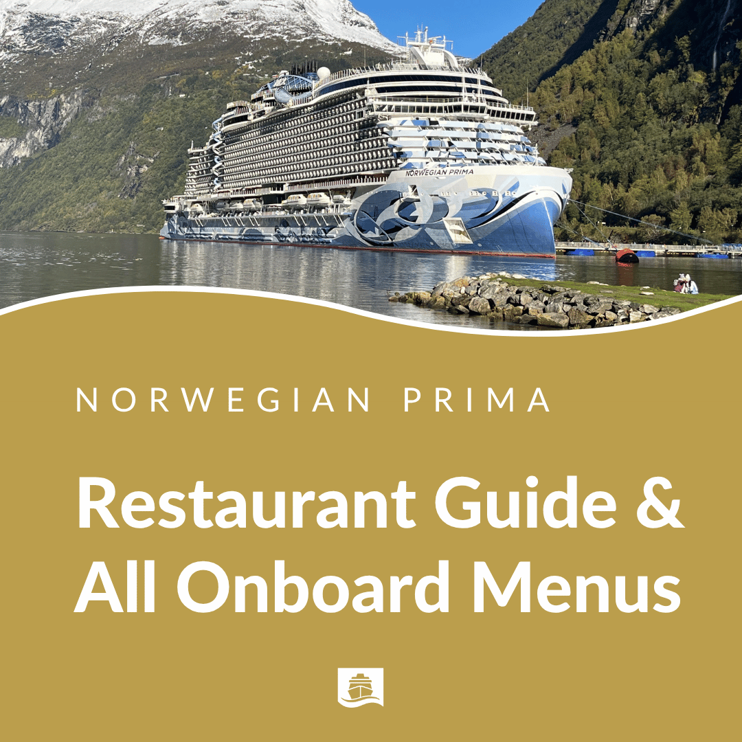 Norwegian Prima Complete Restaurant Guide, Dining Hours &amp; All Menus 