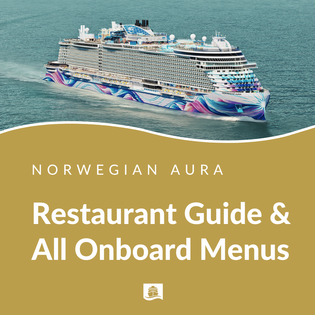 Norwegian Aura Complete Restaurant Guide, Dining Hours &amp; All Menus