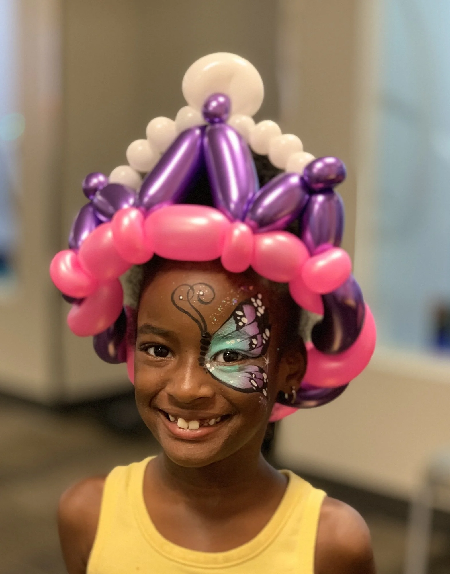 Face Painting Balloons