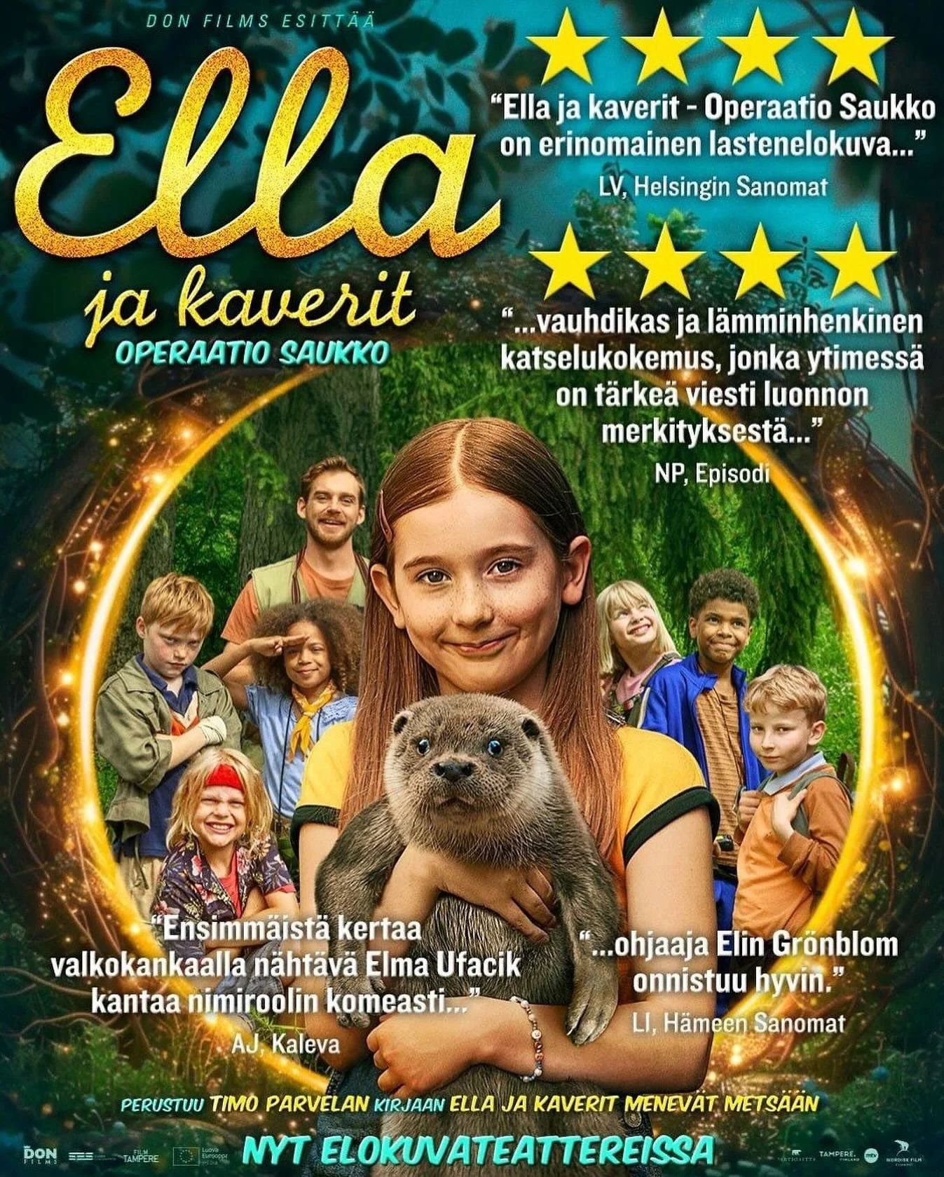 Huomenna su 12.10. Kino Kulttuurimyllyssä Ella ja kaverit -Operaatio Saukko elokuvan perhekino-enskari! ❤️📽️ P.S. Kaikille aamuvirkuille pikku ikiliikkujille lisäksi tarjolla ennen leffaa lapsiperheiden rakastetut Liikuntahulinat Kulttuuri