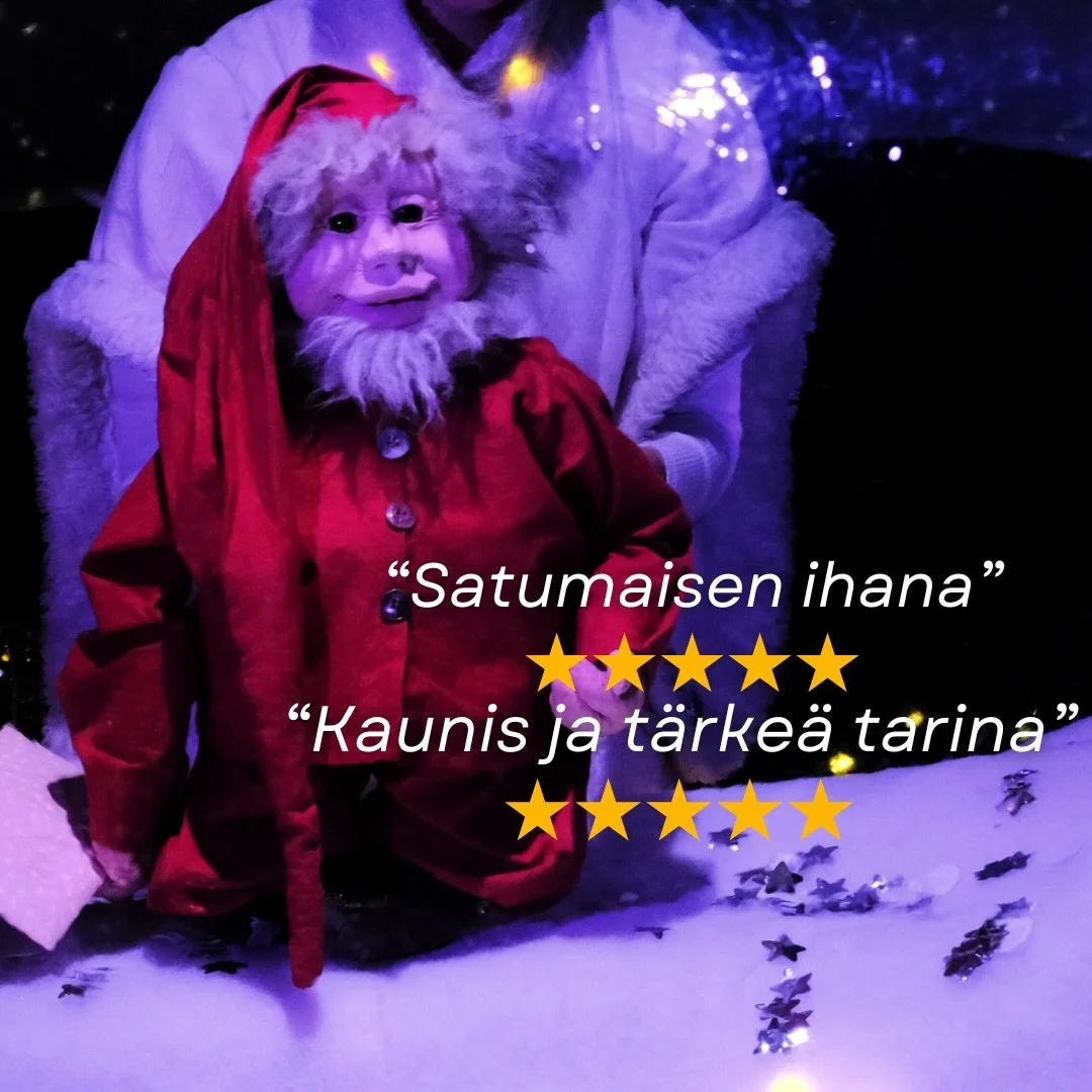 🎄✨ Tulevan perjantain Maria Baric Companyn Joulupallo-esitys t&auml;yttyy hyv&auml;&auml; vauhtia! ✨🎄

🧑&zwj;🎄 Varaa paikkasi pian ja l&auml;hde tonttujen mukana t&auml;htiin kirjoitettujen tarinoiden &auml;&auml;relle. 

🎟️ Liput, linkki biossa