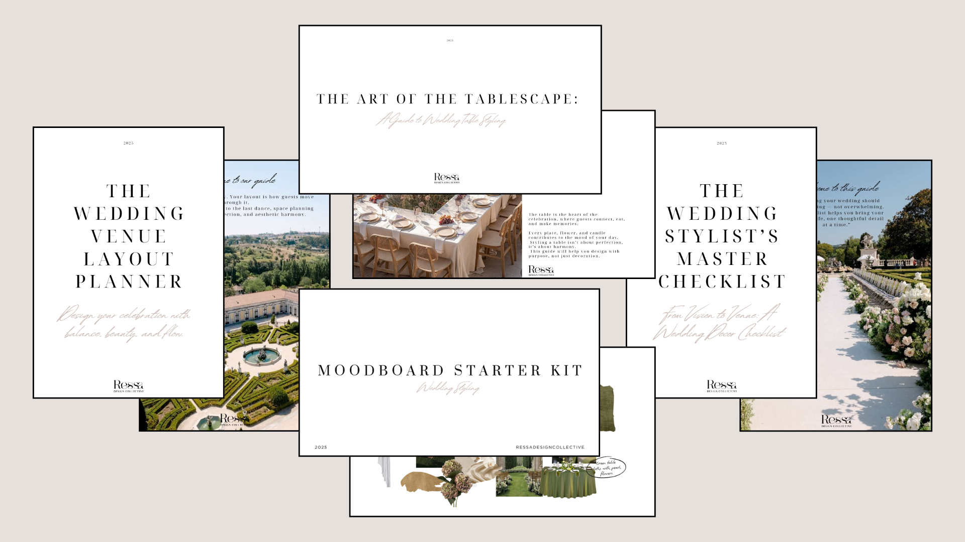 The Ultimate Wedding Styling Templates Bundle