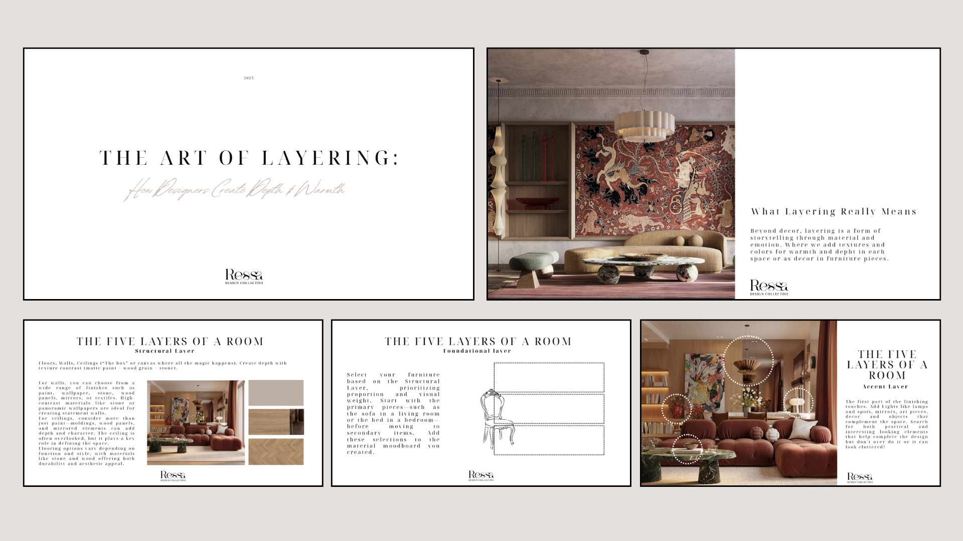 The Art of Layering: How designer create depth and warmth