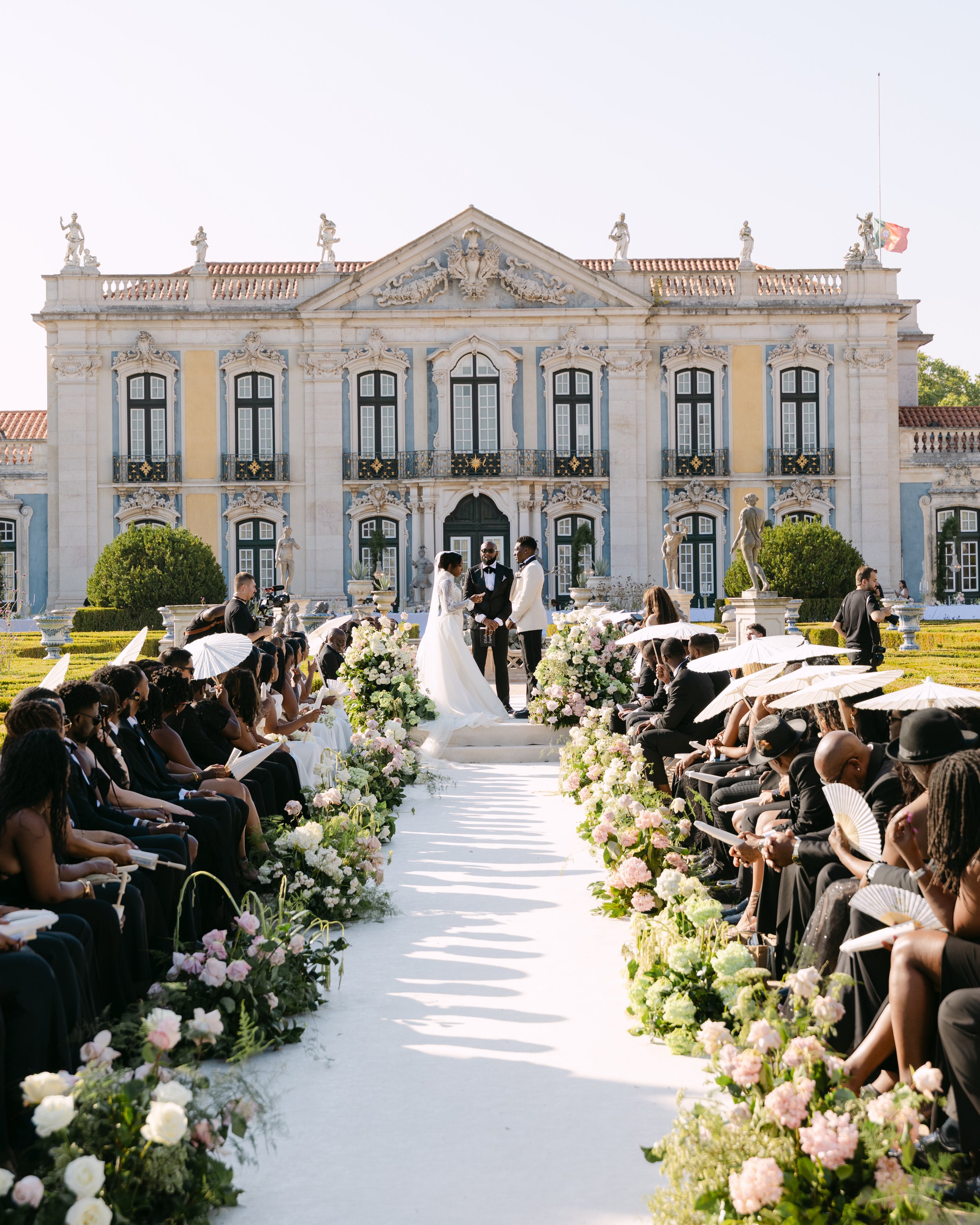 Queluz Palace Wedding - Lisbon, Portugal