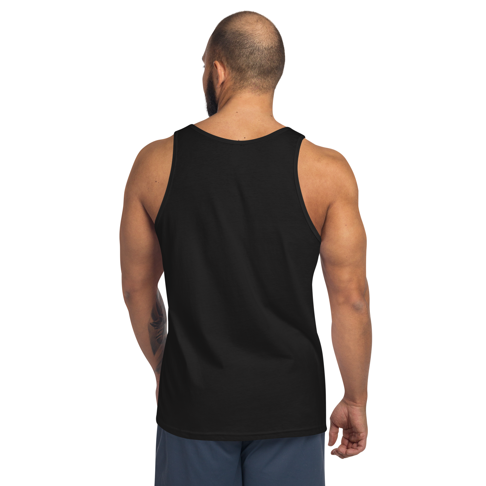 mens-staple-tank-top-black-back-66647081628f2.png