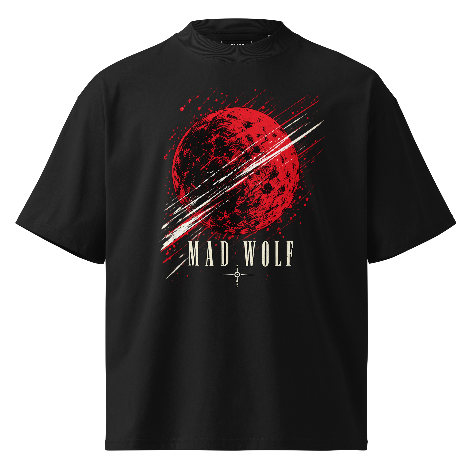 Red Shift Oversized Tee