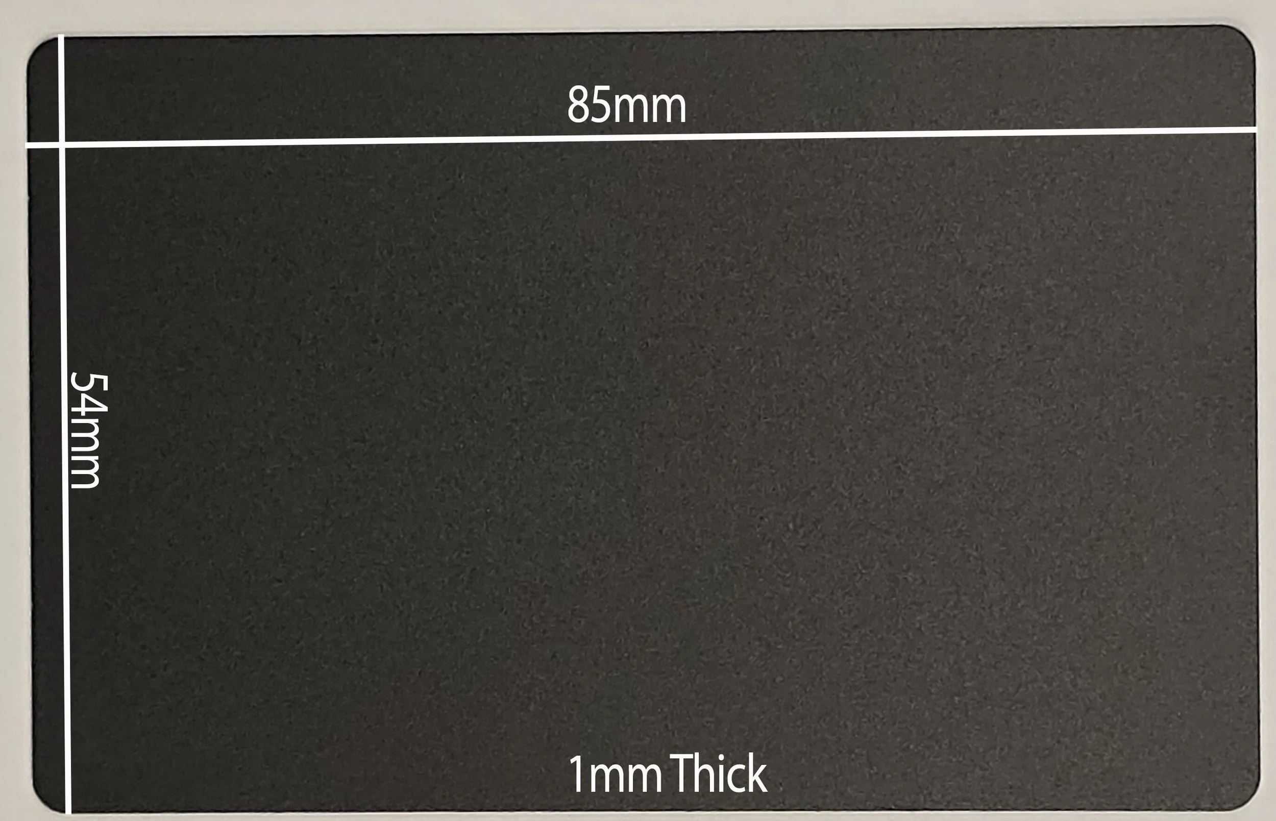 Aluminium Business Cards