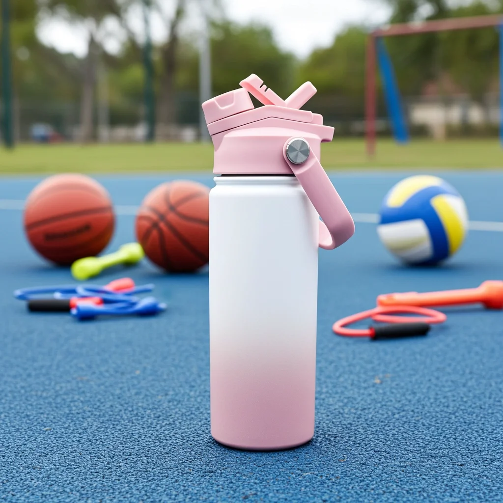 Fred Red 18Oz Bottle with 3 in 1 lid.webp