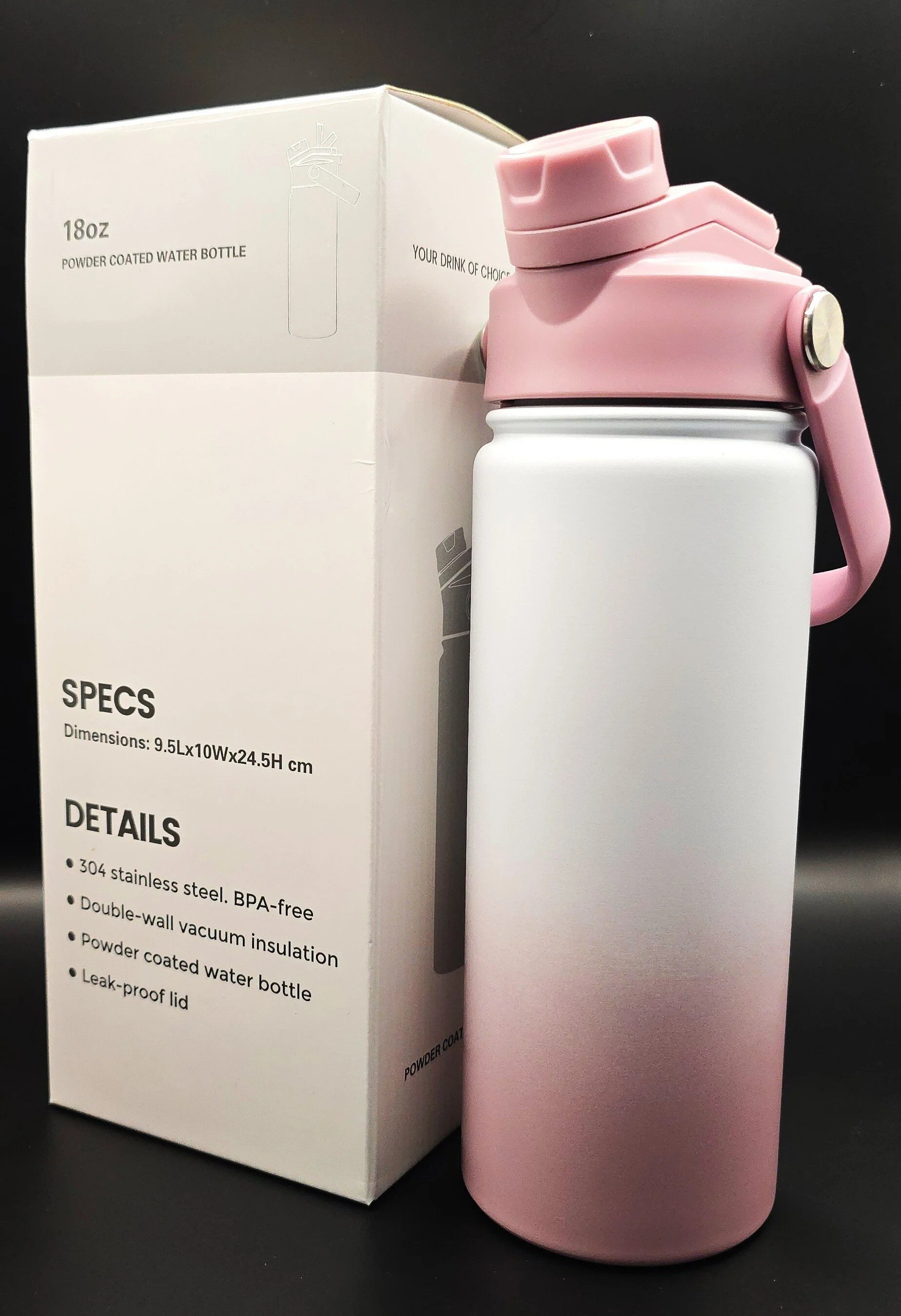 Ceramic coated bottles