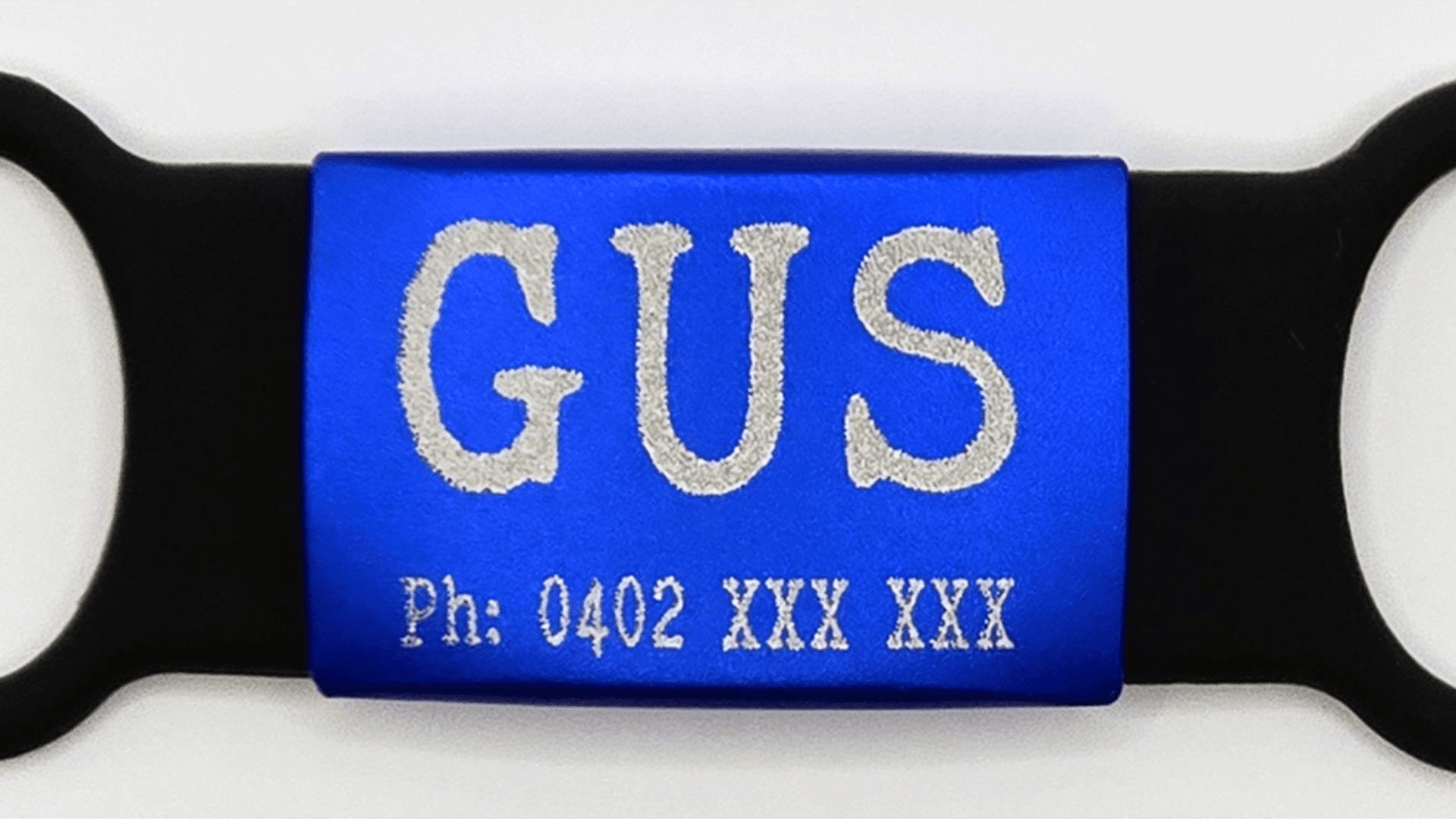 No noise dog tag