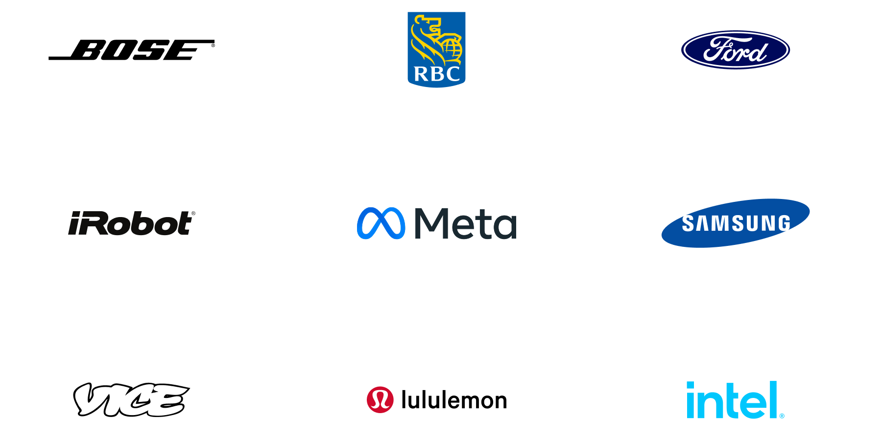 Grouping of Logos