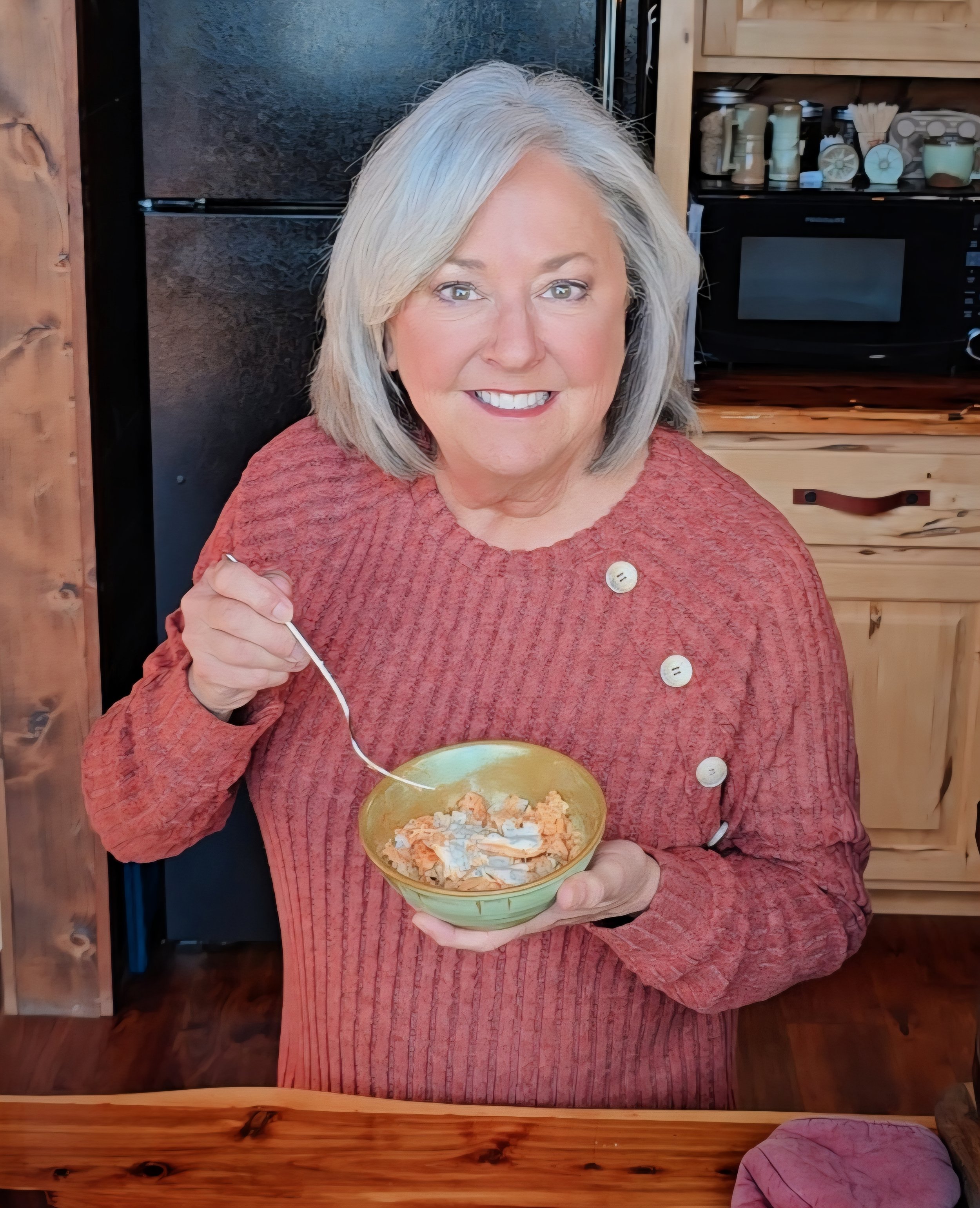 Buffalo Chicken and Rice Bowl