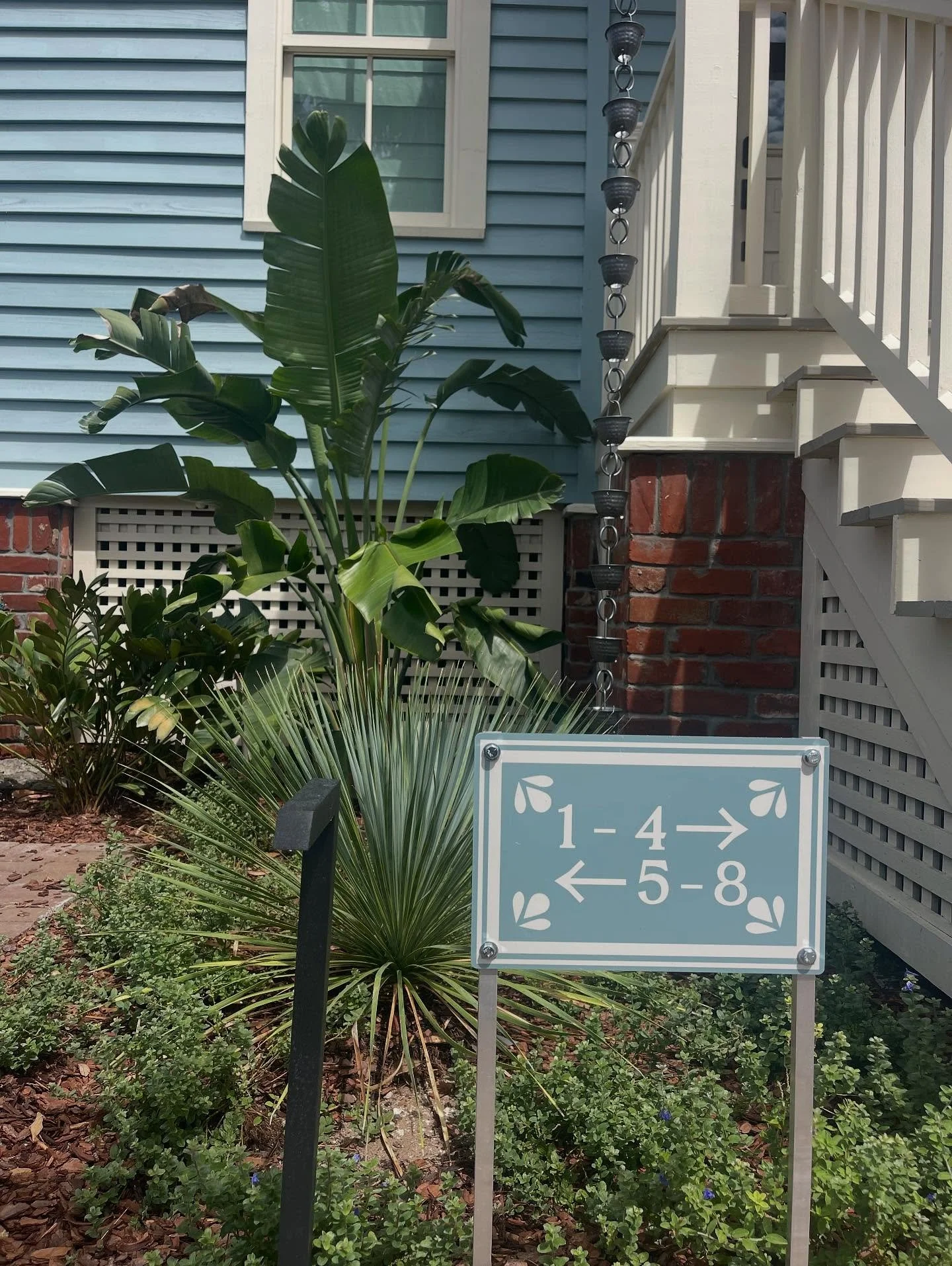 Our project at Blue Carriage House is thriving! This St Augustine tropical oasis exemplifies how thoughtful landscaping can yield a lush and welcoming atmosphere. #staugustinefl #landscape #landscapedesign #historical #tropical