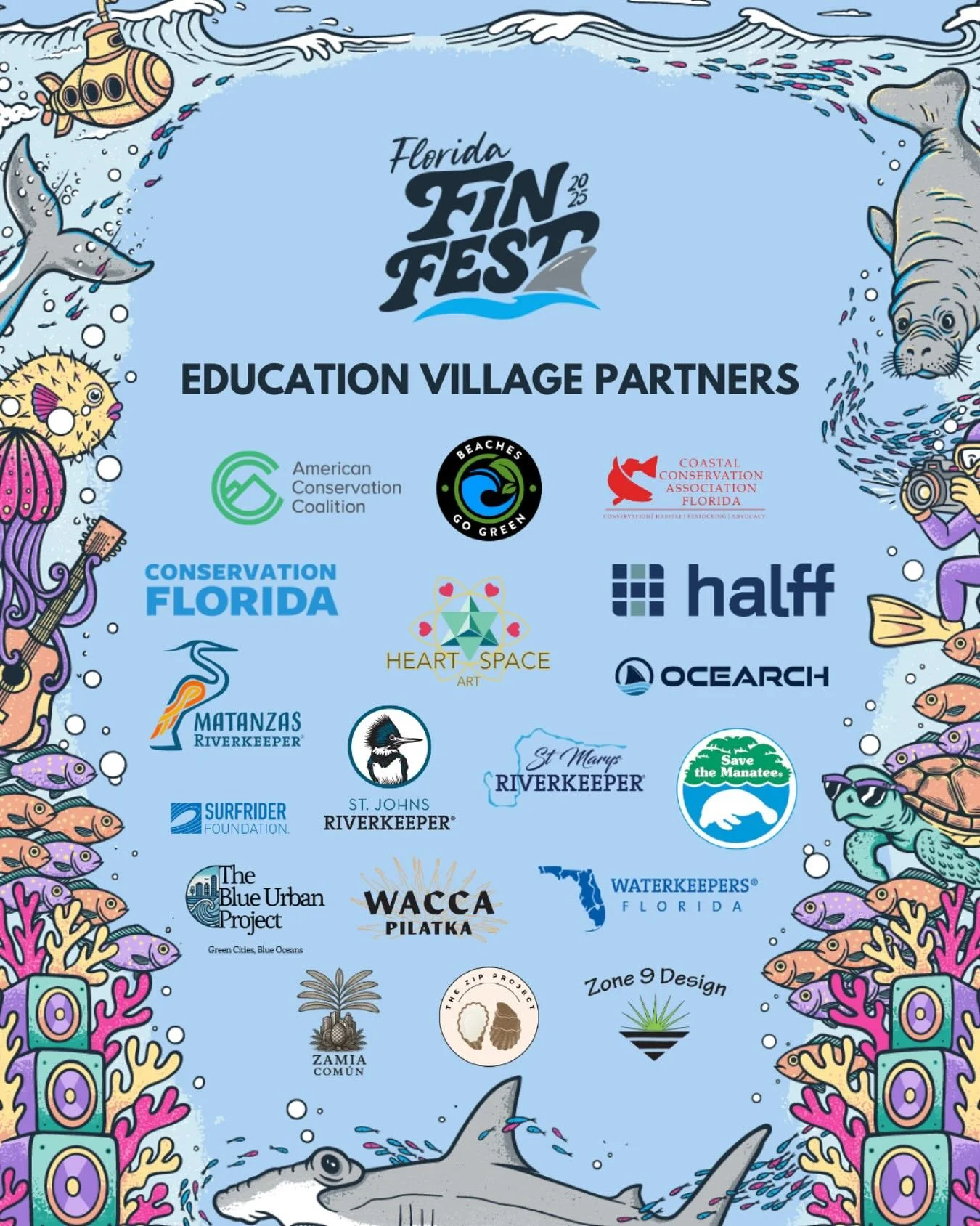 Don't miss our panel discussion on Florida Friendly Landscaping at the Florida Fin Festival in Jax Beach on September 13th at 12pm! Discover how to transform your outdoor space into a vibrant habitat. #panel #floridafriendlylandscaping #floridafinfes