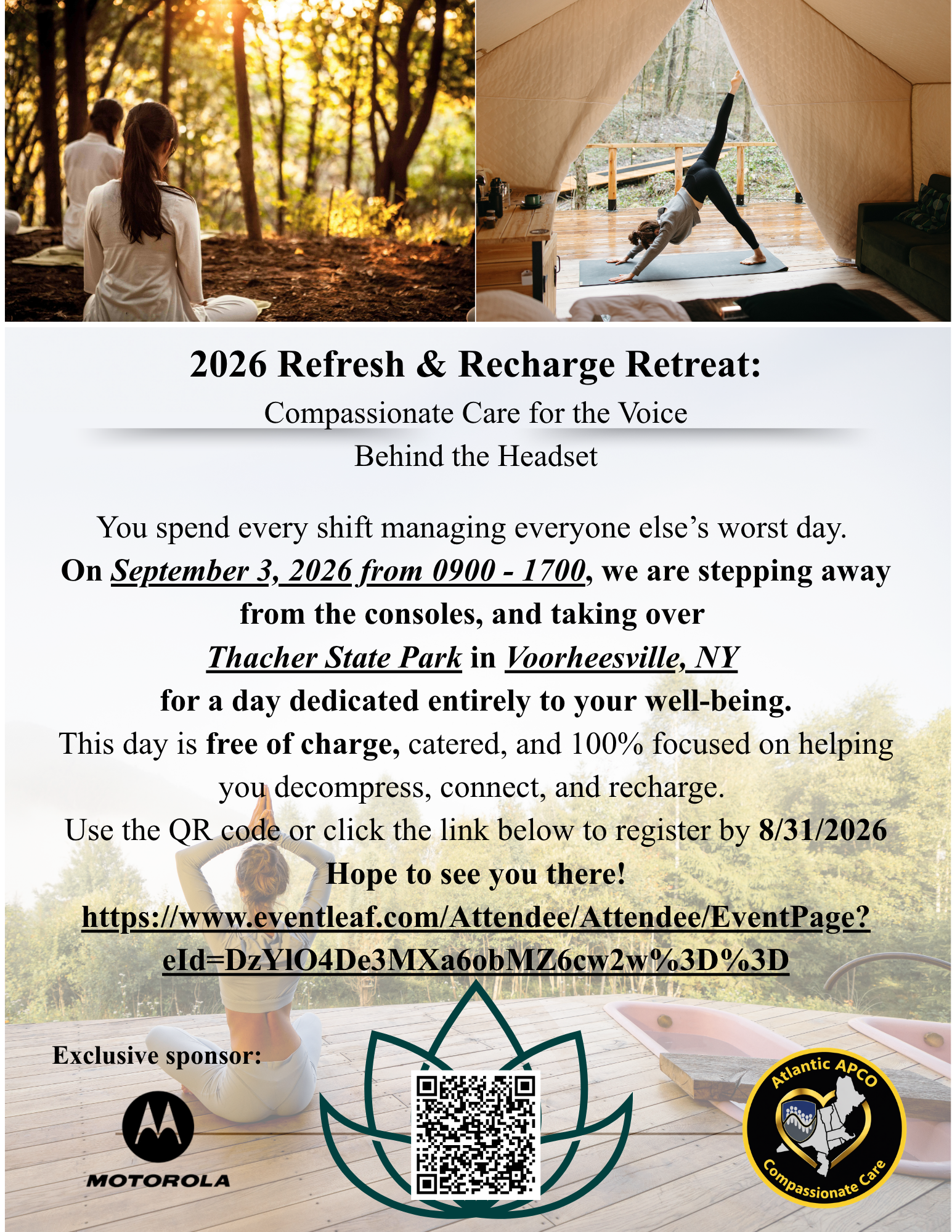 2026 Refresh &amp; Recharge Retreat