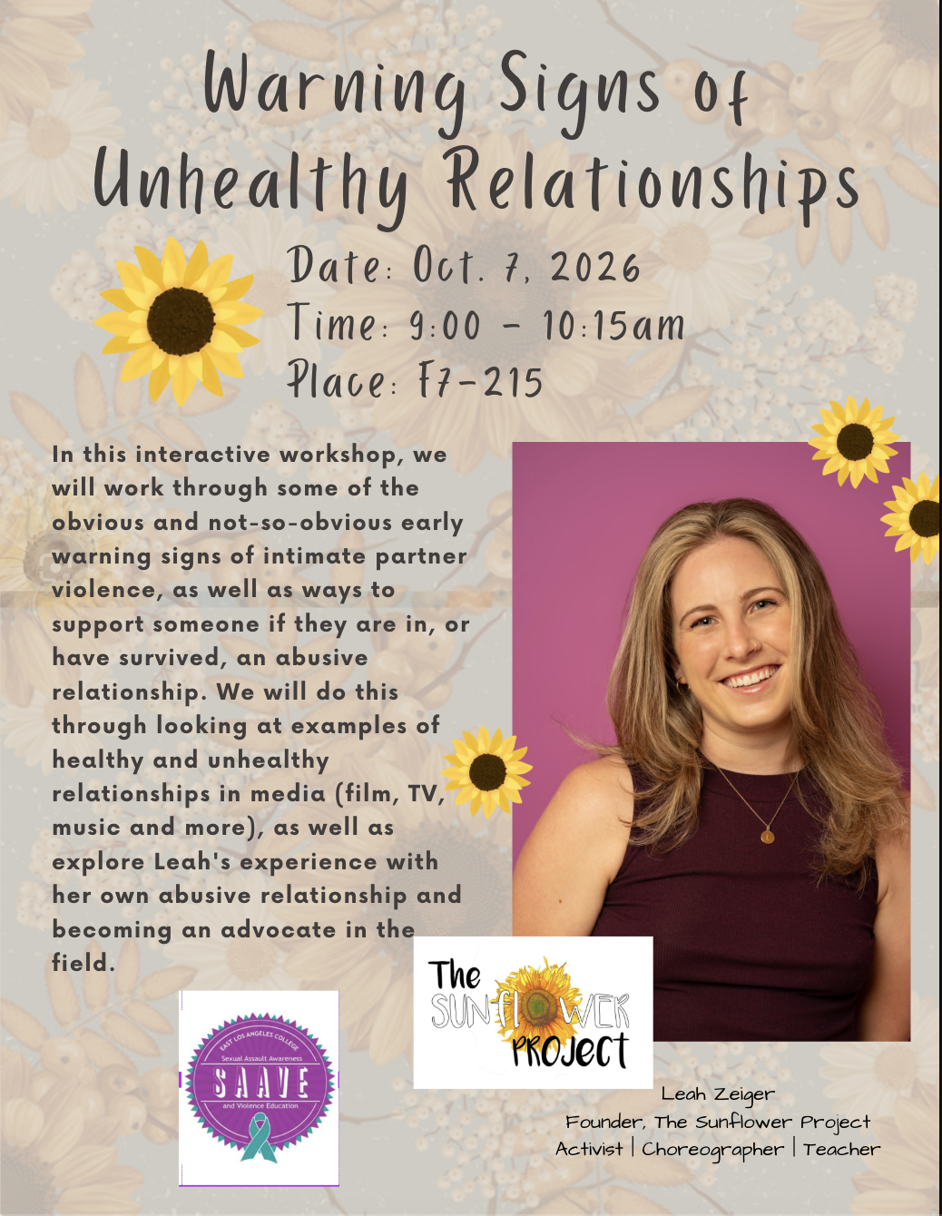 Warning Signs of Unhealthy Relationships