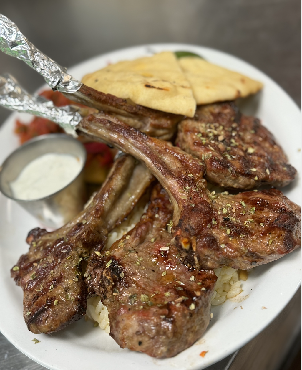 Pirzola / Lamb chops plate