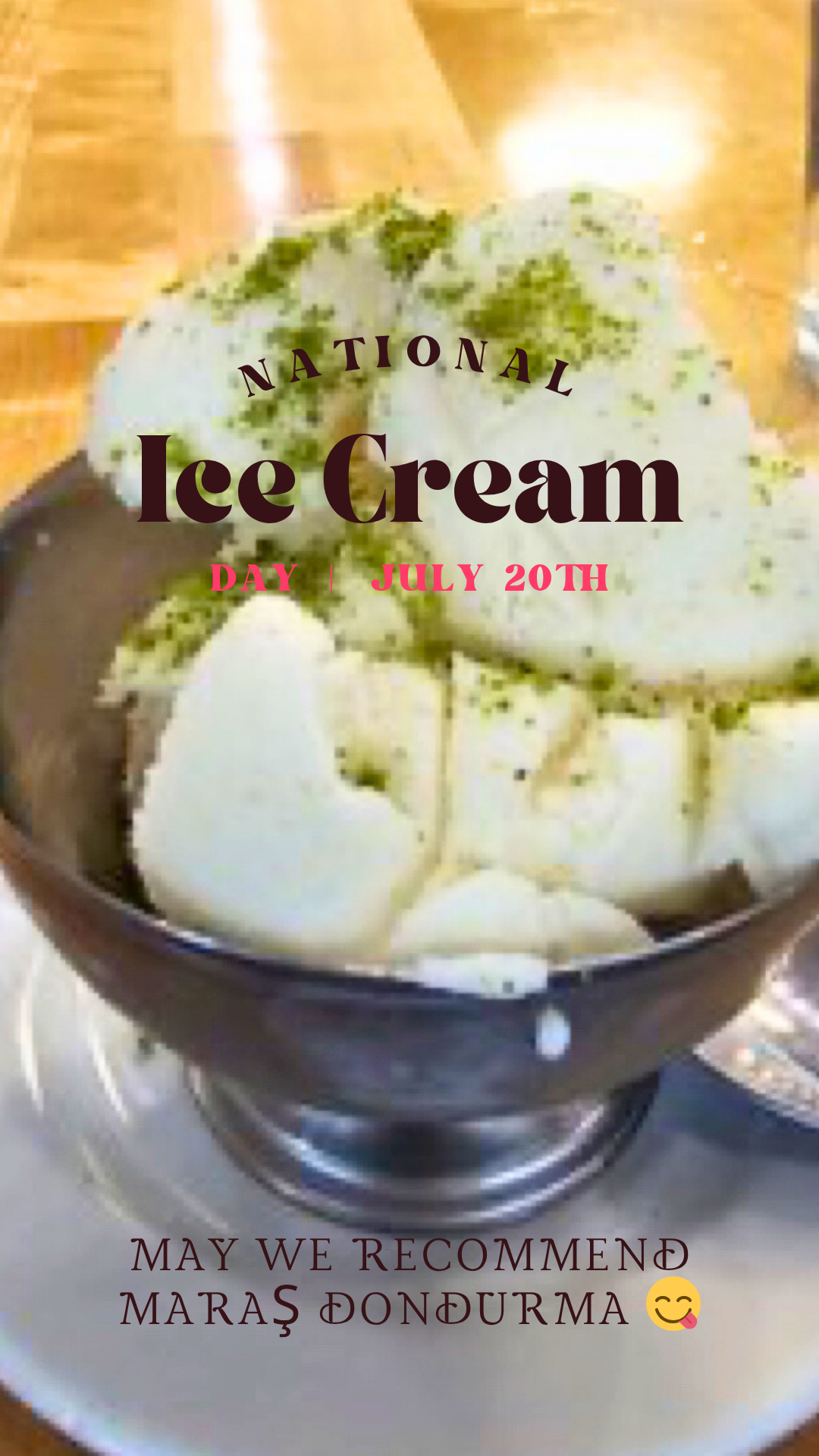 Maras dondurma / maras ice cream