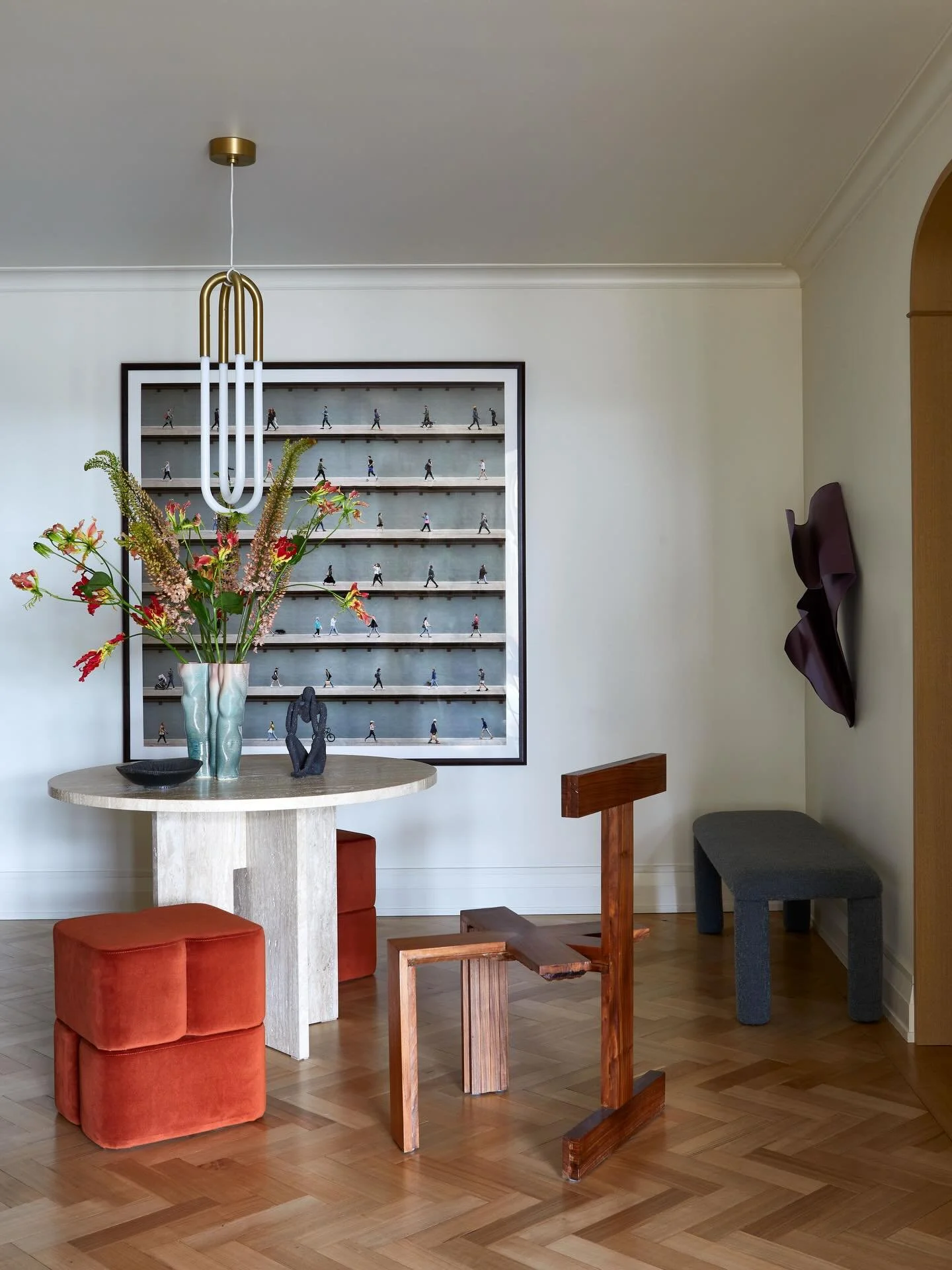 Our Upper West Side project featured in @livingetcofficial &mdash; a study in layered color, lighthearted detail and quiet drama.

Grateful to @emmajpage for the thoughtful words, @joshuamchughphotography for the striking images, and @anthony_amiano 