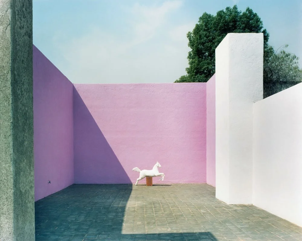 Color theory IS REAL. Built in 1948 in Mexico City, Casa Barrag&aacute;n became Luis Barrag&aacute;n&rsquo;s manifesto&mdash;an intimate study in light, silence, and color. This is a space that continues to inspire how we engage color, light and geom