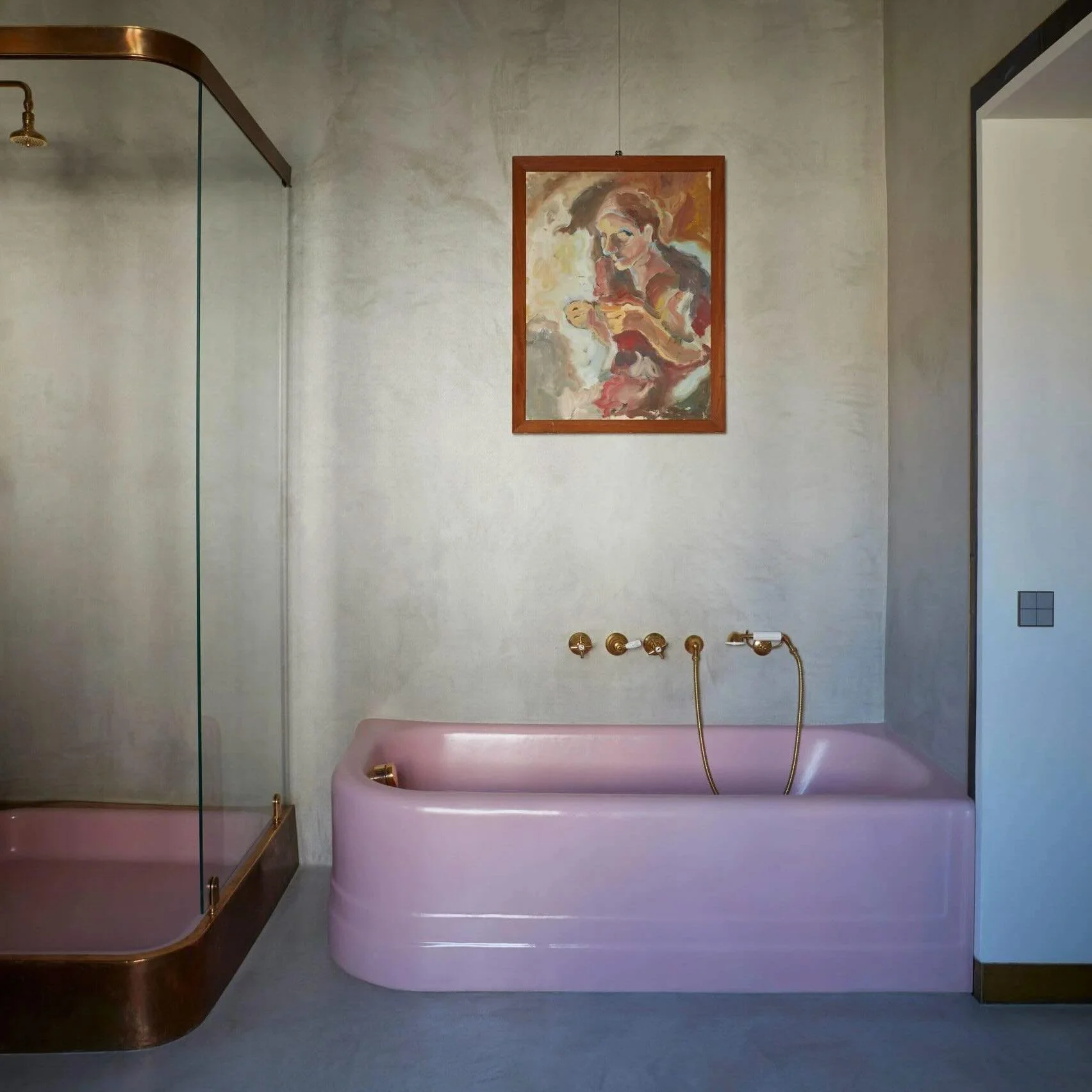Somewhere between a slightly fogged mirror in a Danish hotel, a sun-bleached page from World of Interiors, and stainless steel sinks that somehow don&rsquo;t feel completely medical grade, I keep coming back to the idea that bathrooms are the one pla