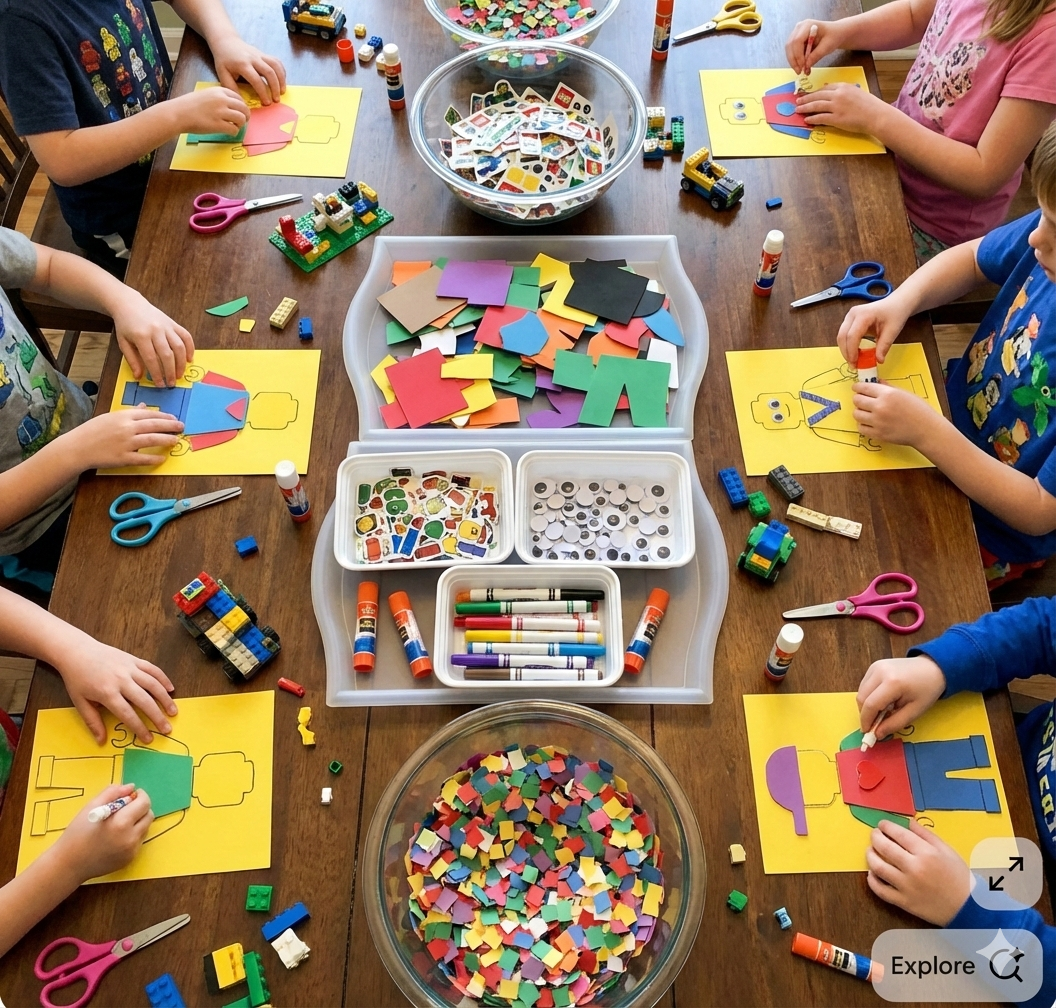 Build a Lego Mini Figure 