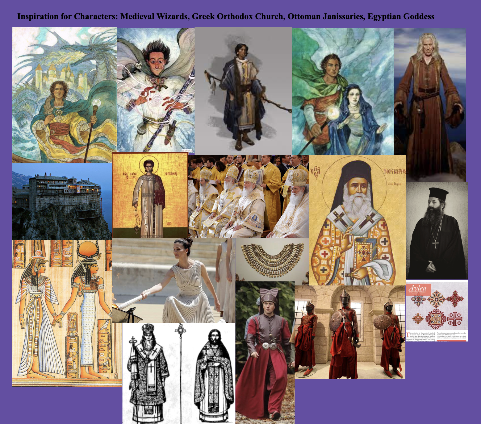 Preliminary Research Collage.