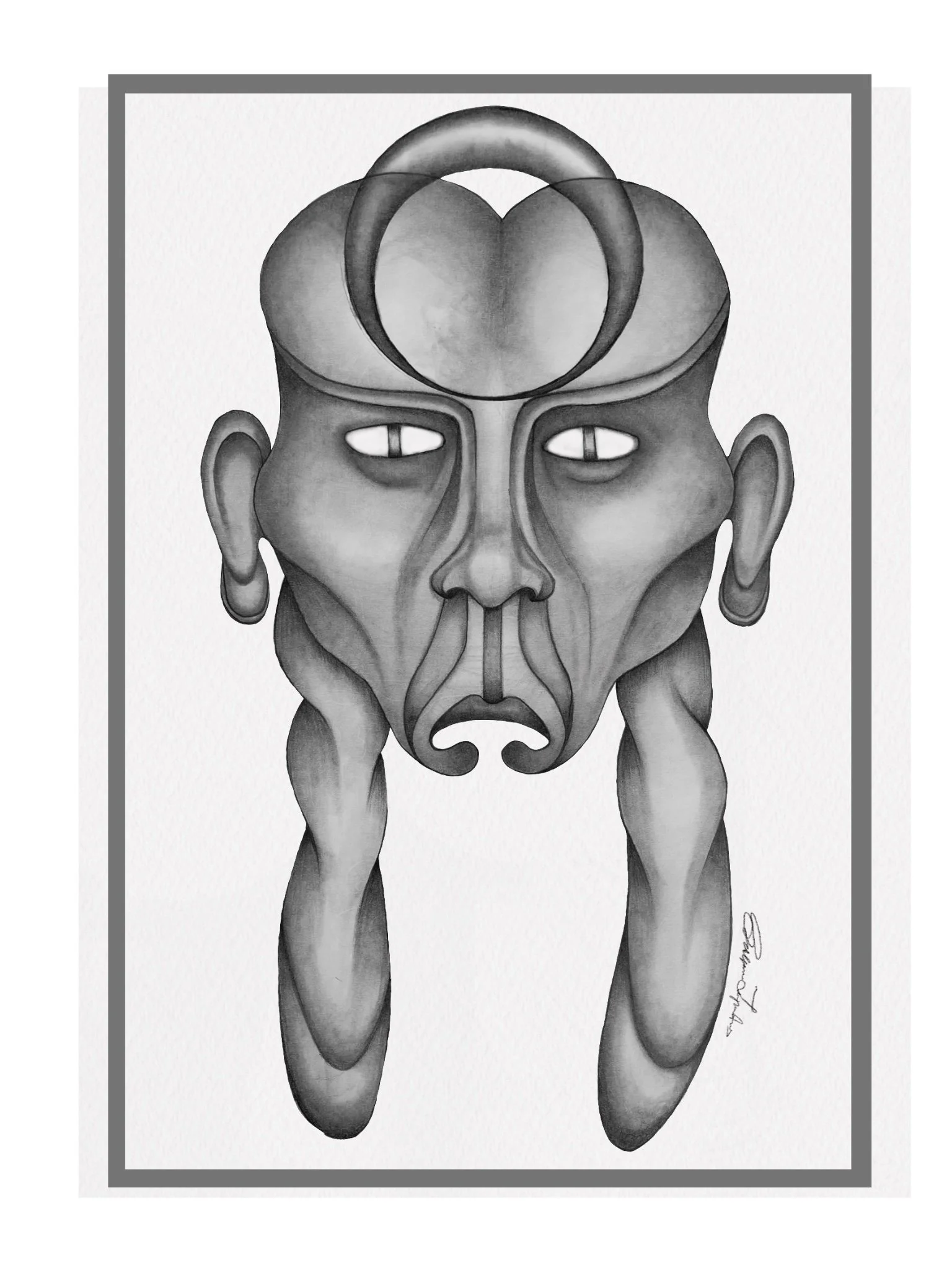 The Tribe [Pencil on A3 paper]