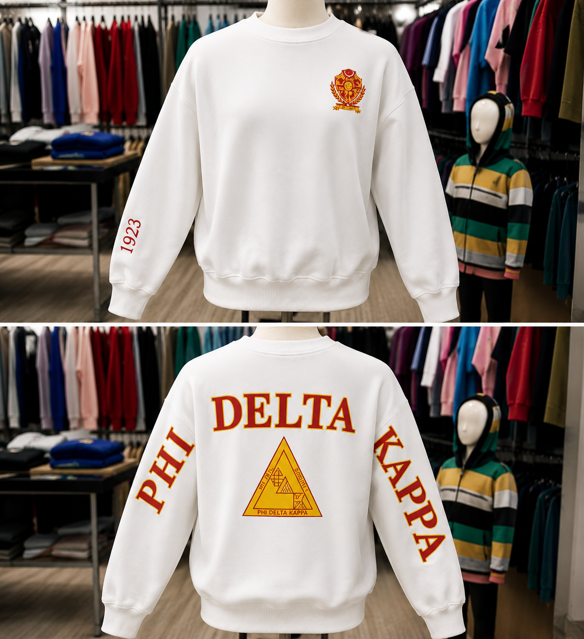 Sorority Crest & Honor Pullover
