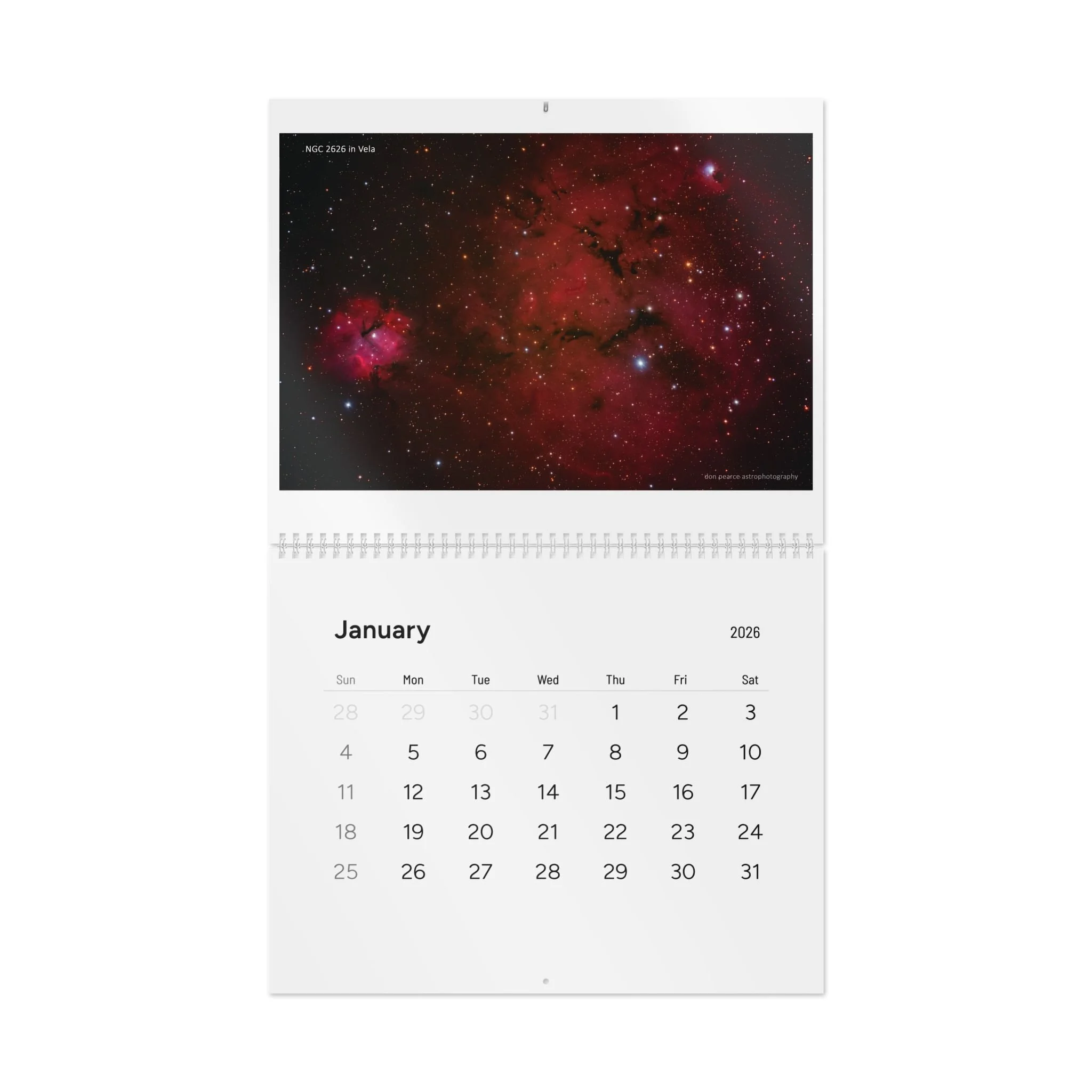 Space calendar