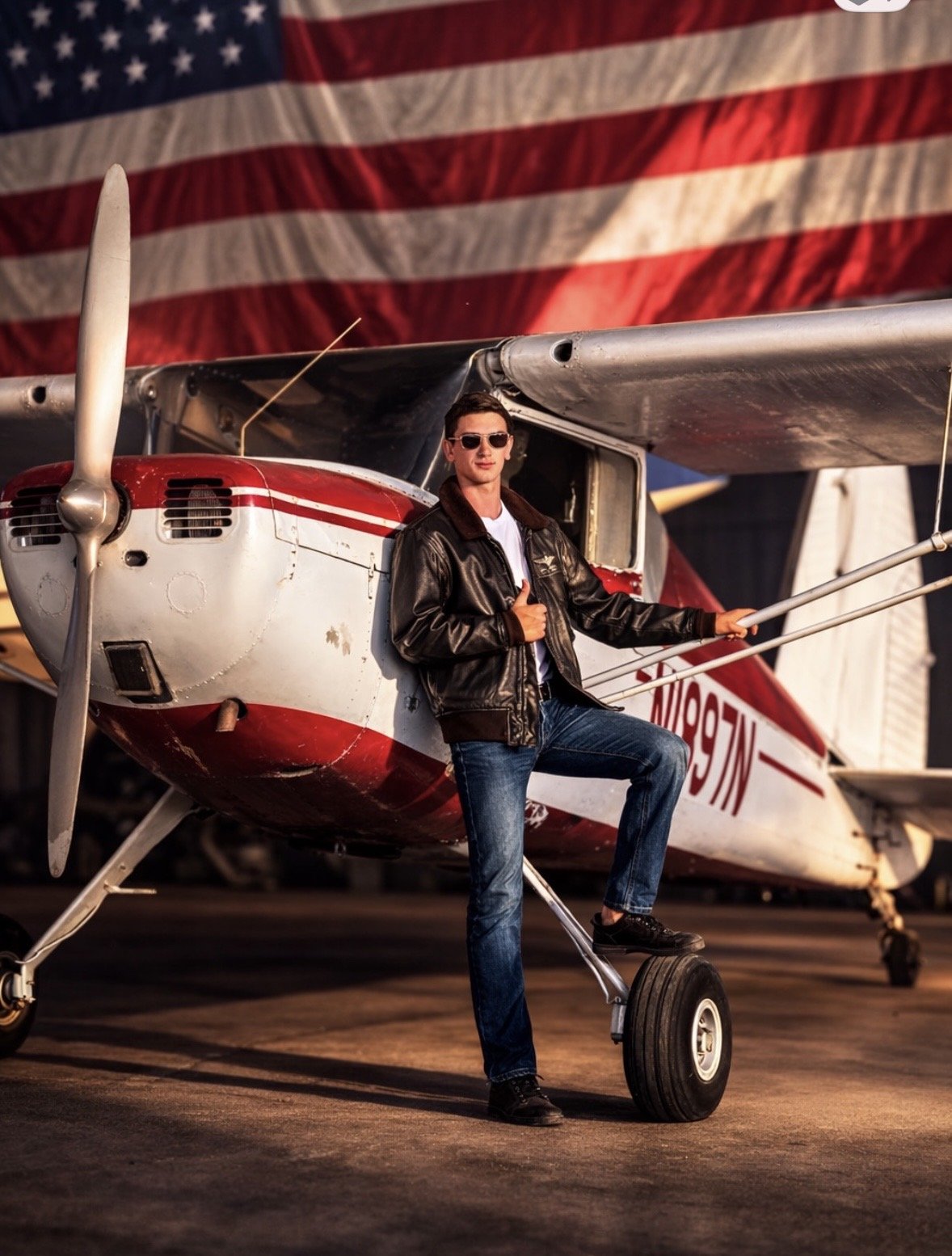 Top Gun–Inspired Kids’ Photo Shoot Near Cape May, NJ