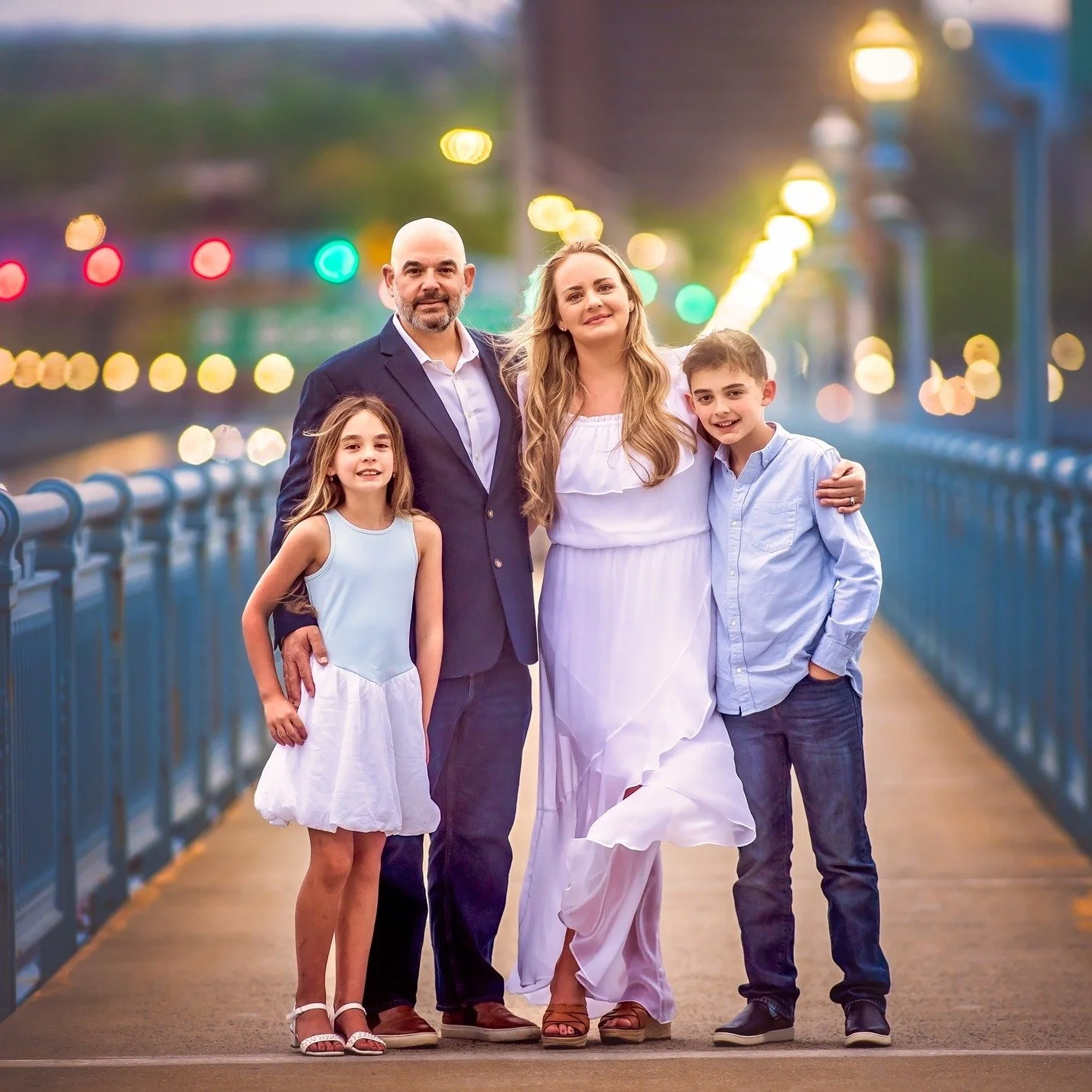 When you get a very cute family at one of our favorite spots!!!!