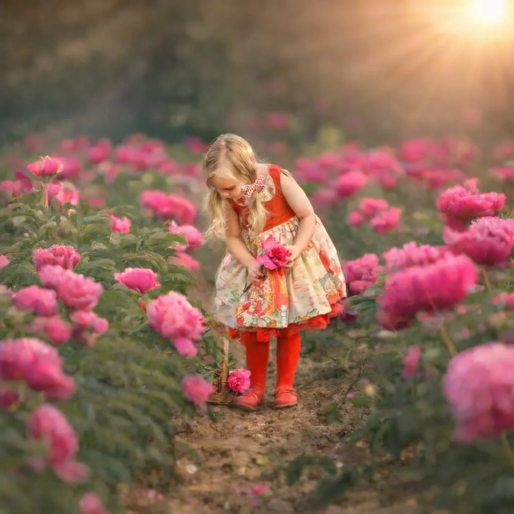 Peony field sessions are officially booking and spots are filling fast 🌸

These are some of the most requested portraits I offer all year because the flowers are only here for a very short window. If you want a session surrounded by blooms like this