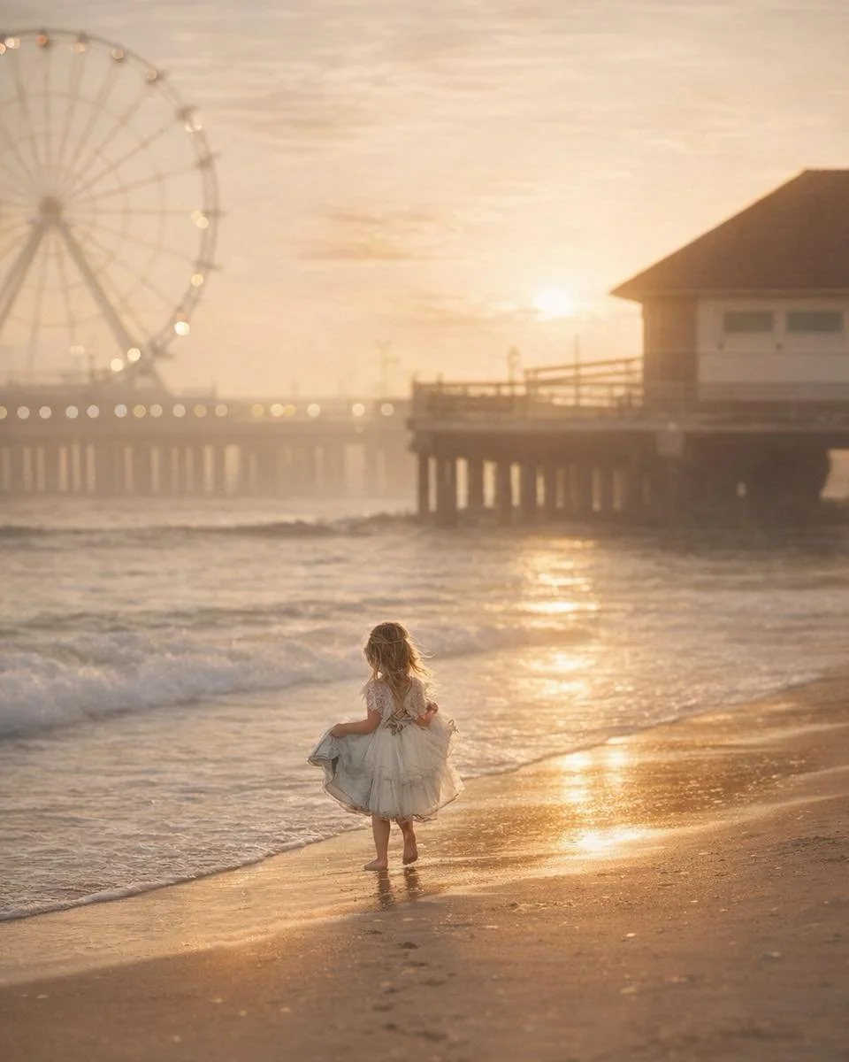 Barefoot, golden light&hellip; and nowhere else to be.

Beach sessions are moving fast this year across the shore from Brigantine to Stone Harbor, Wildwood to Cape May.
 #wildwood #capemaynj  #stoneharbornj #brigantine