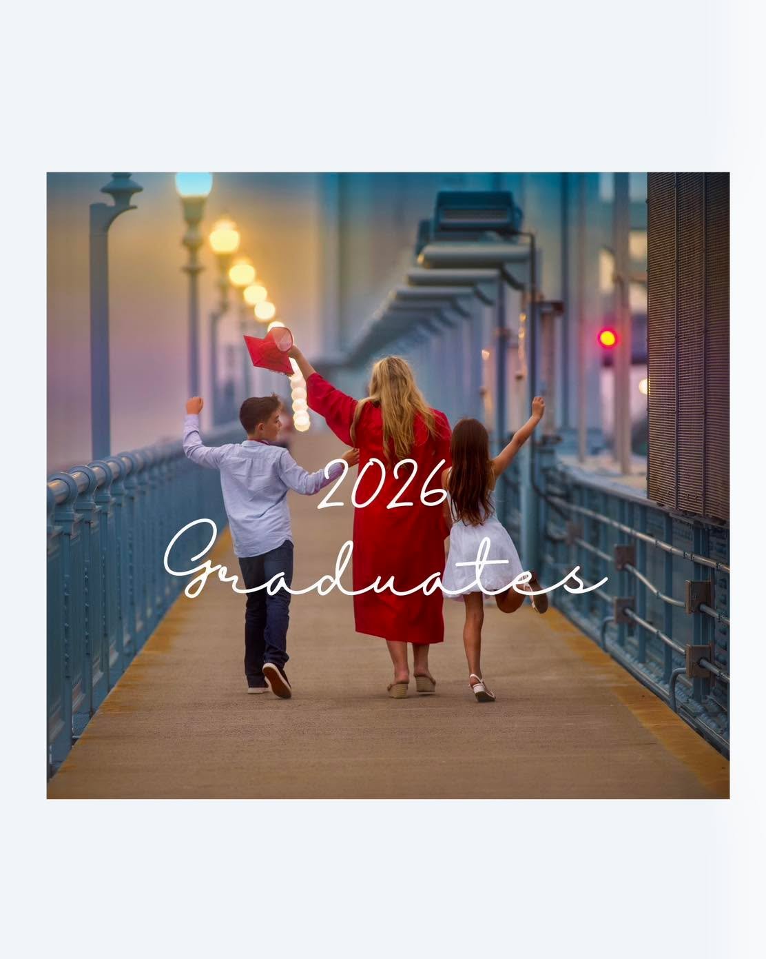 Calling all 2026 graduates!
Let&rsquo;s celebrate the rest of your senior year in style. From cap-and-gown portraits to golden-hour sessions, beach photos, city vibes, or something totally you, this is your year to remember.  #rememberwhoyouare #njph