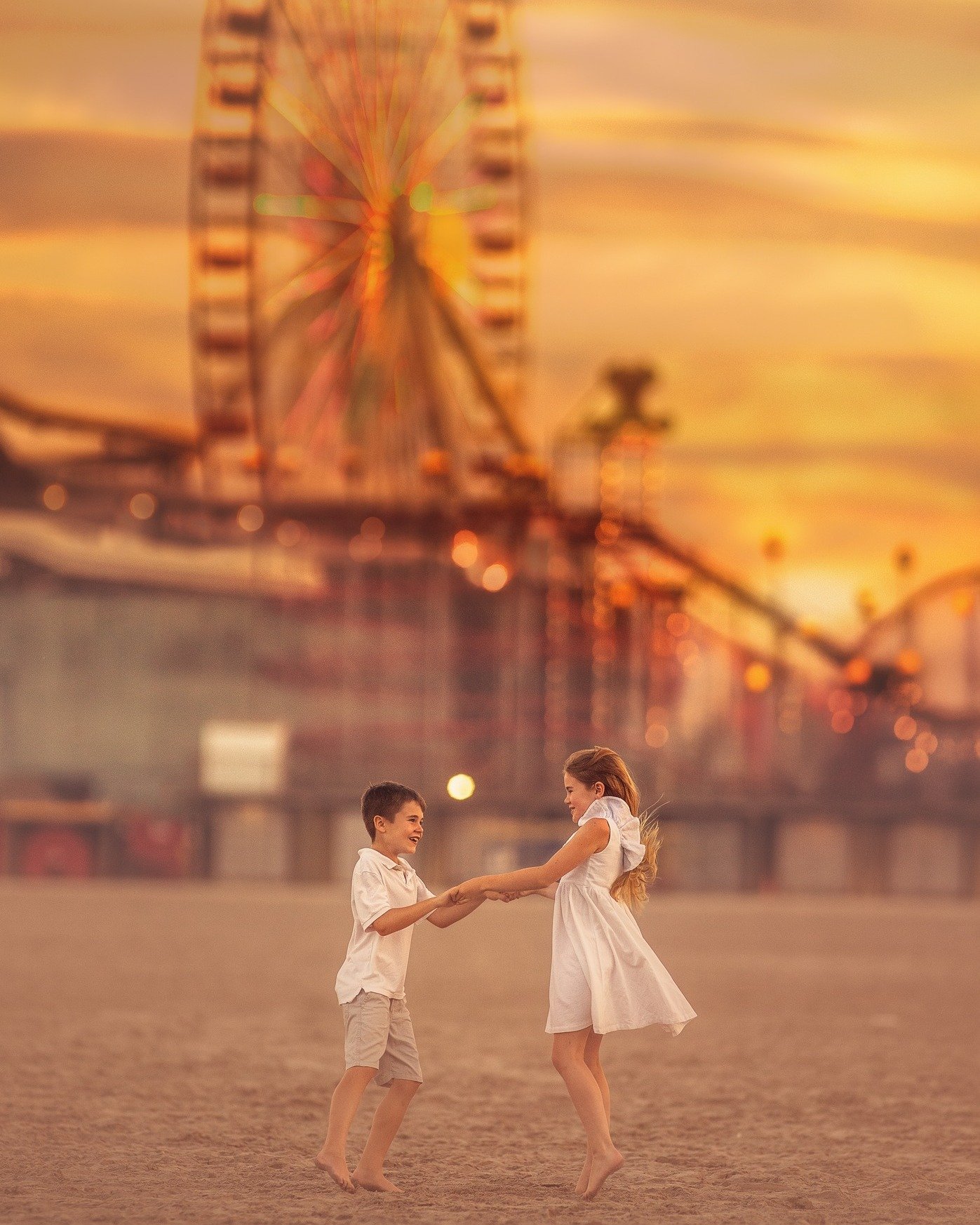 Barefoot, spinning... and just a bit of Wildwood magic.