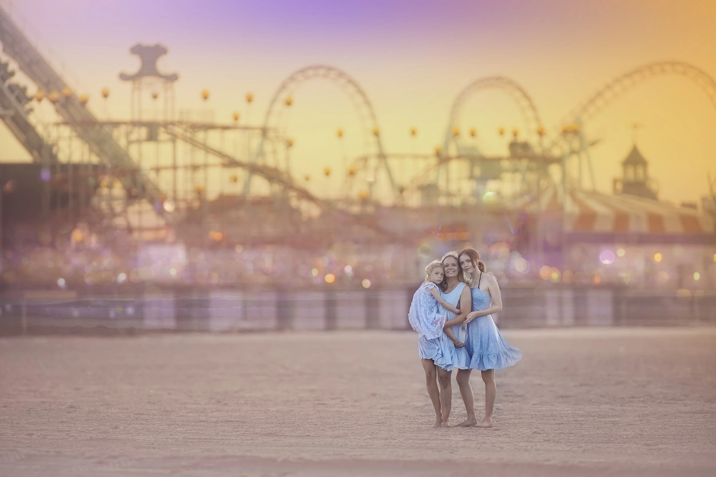 Wildwood Family Photographer | Sunset Portraits at the Jersey Shore
