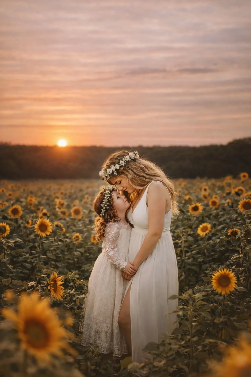 family photography session at golden hour in new jersey